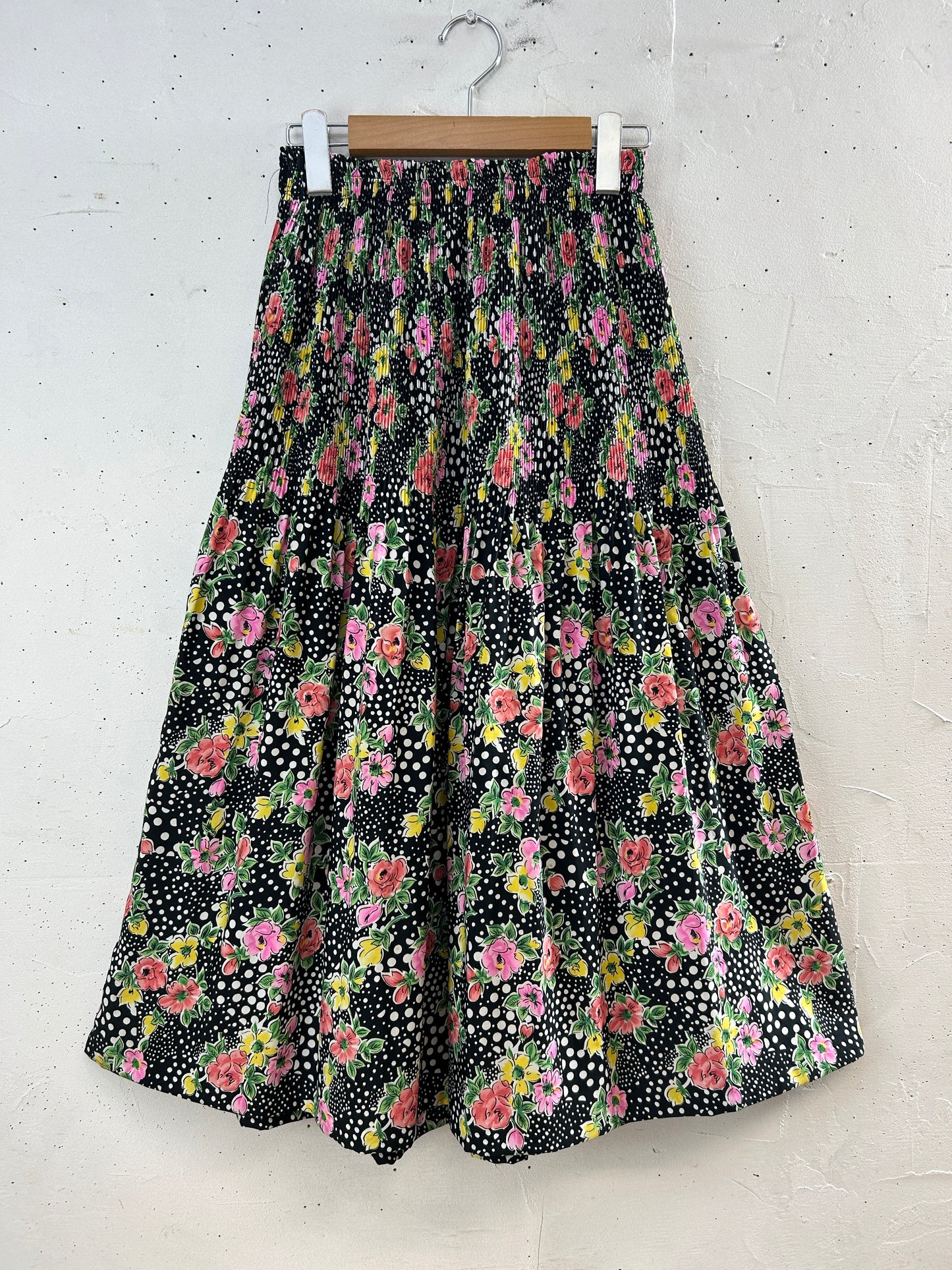 Vintage  Flower Skirt [H30885]
