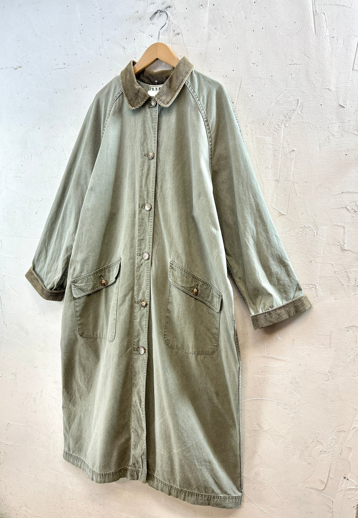 Vintage Duster Coat 〜L.L.Bean〜 MADE IN USA [K30770]