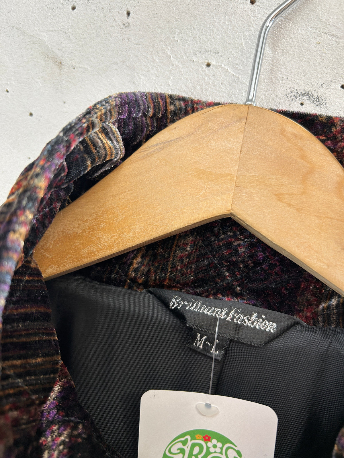 Vintage Velour Jacket [J34060]