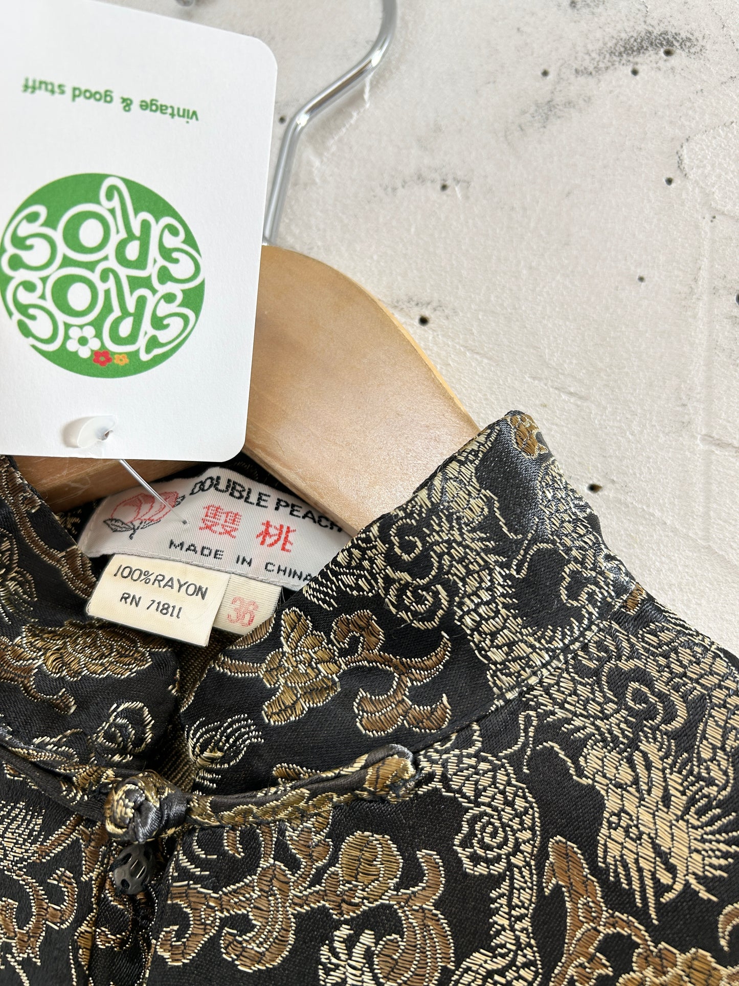 Vintage China Shirts Jacket [J30496]