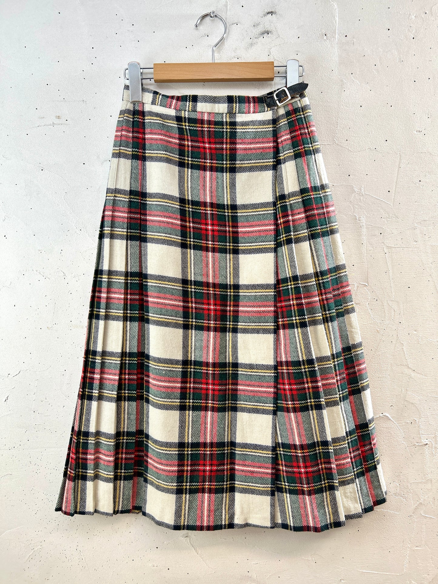 Vintage Plaid Skirt 〜MATTHEW ROYCE〜 MADE IN ENGLAND [J30484]