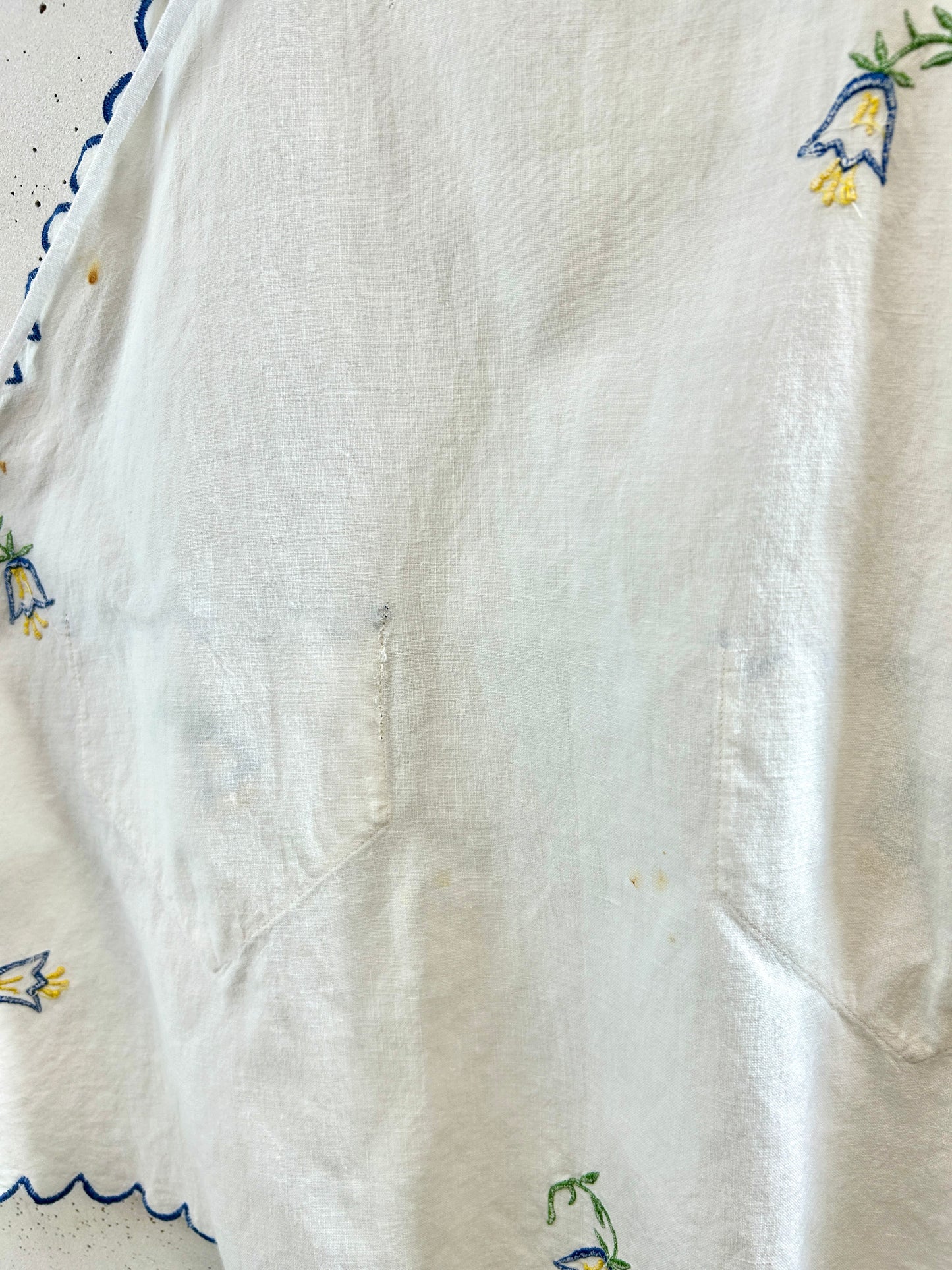 Vintage Embroidery Apron [F32683]
