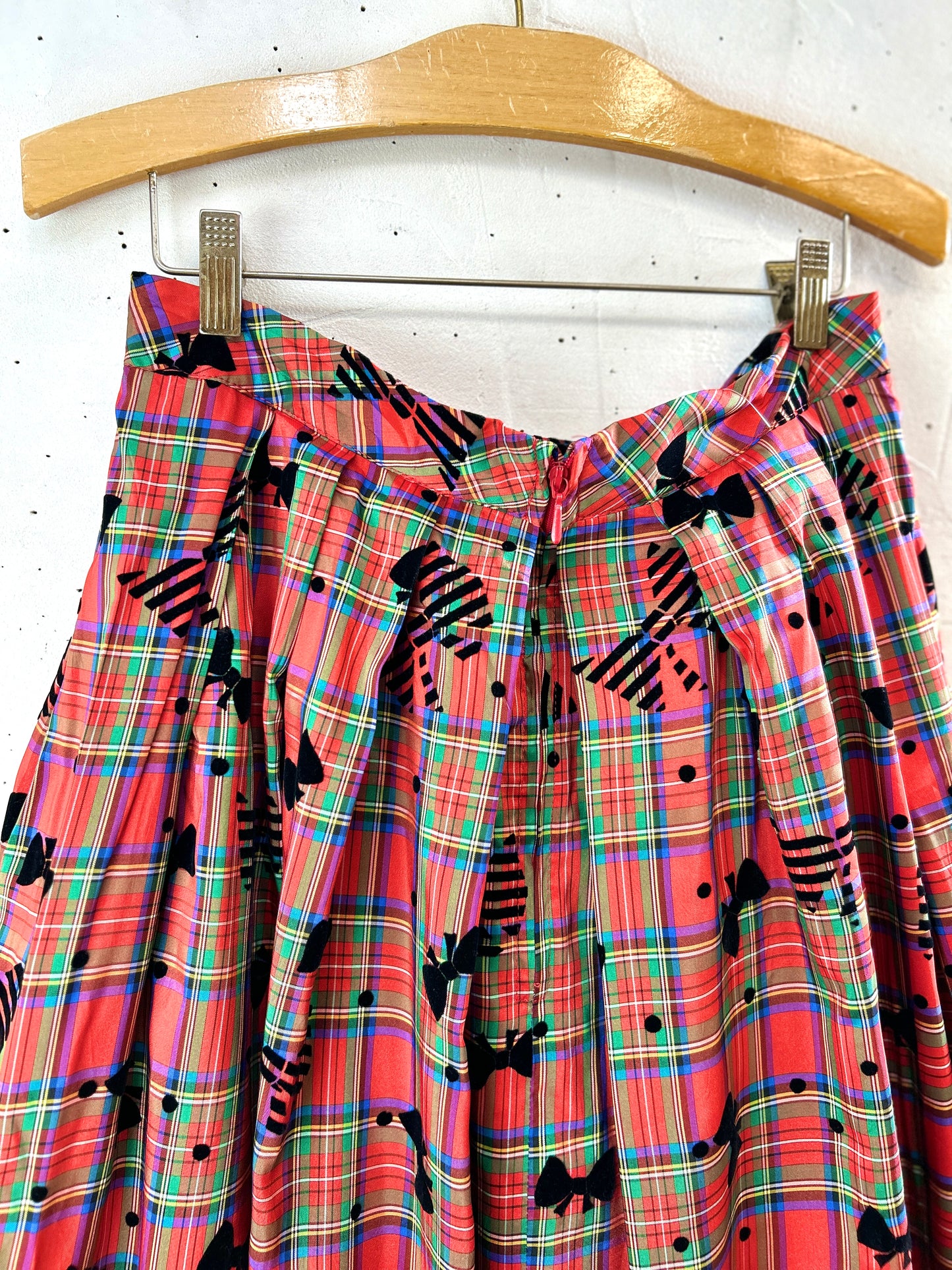 Vintage Plaid Skirt [I30106]