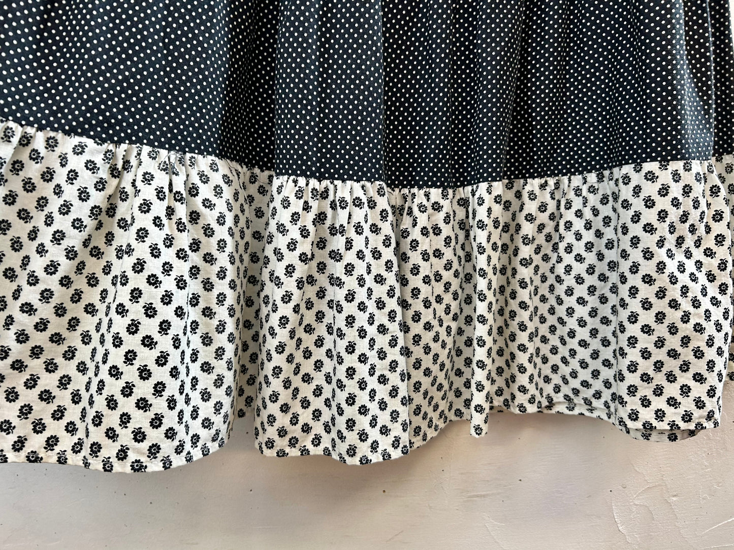 '70s Vintage Tiered Skirt [G30612]