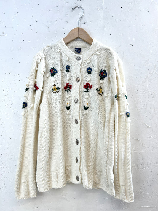 Vintage Tyrol Knit Cardigan [J30424]
