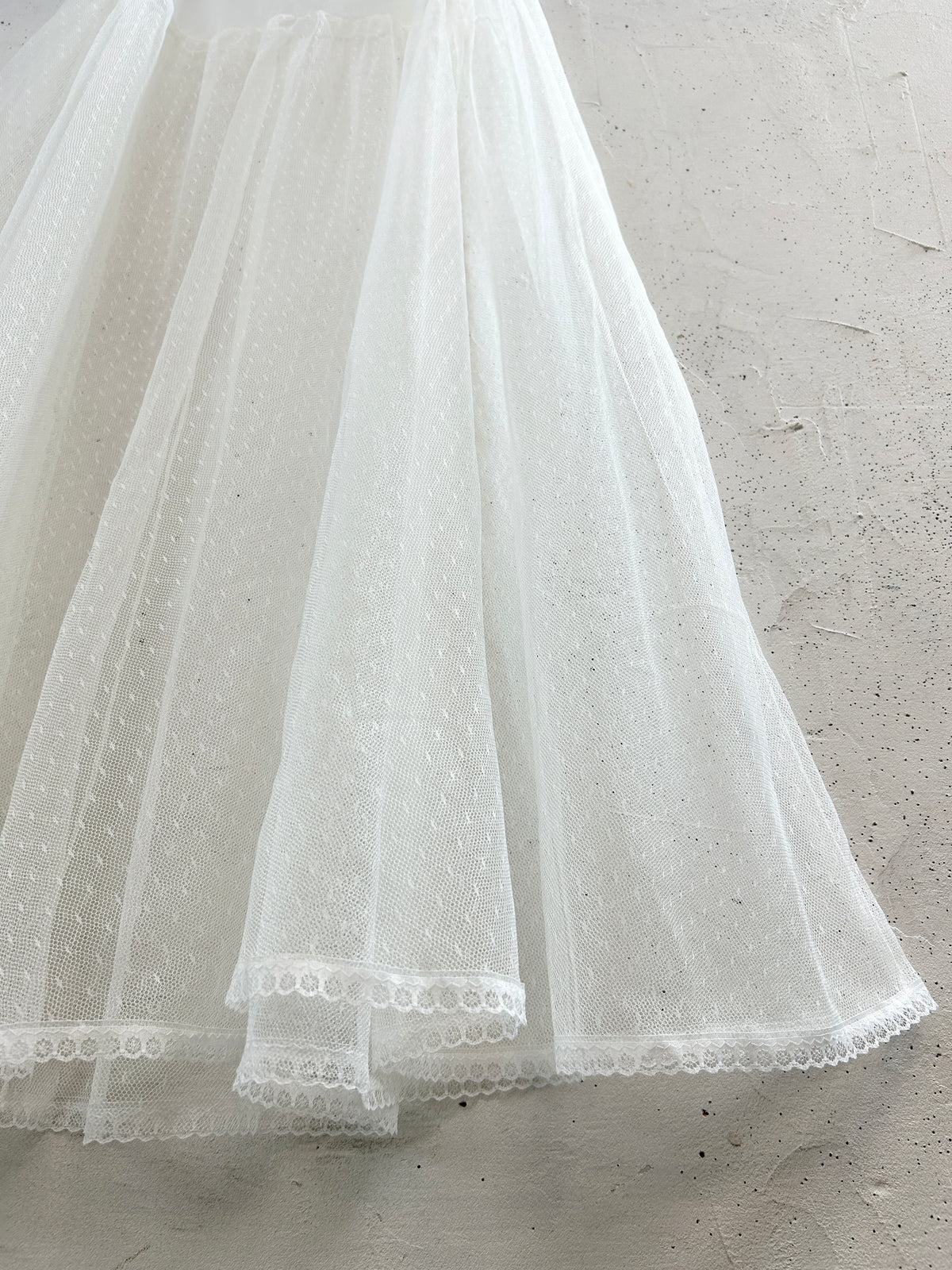 Vintage Lace Skirt [J34317]