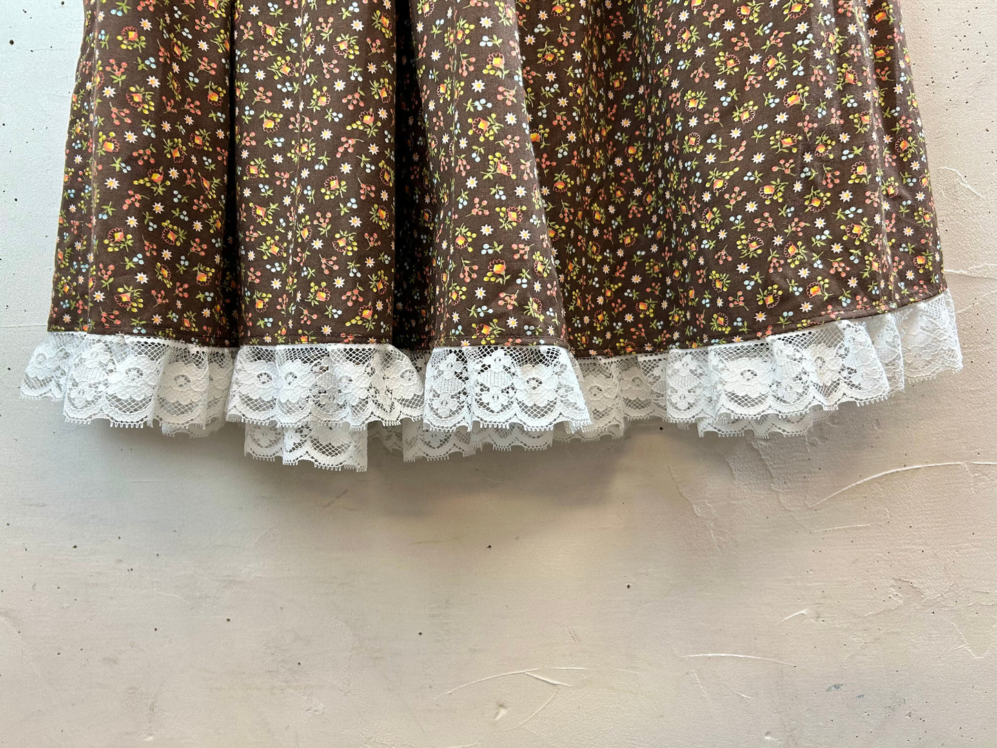 '70s Vintage Tiered Skirt [F30557]