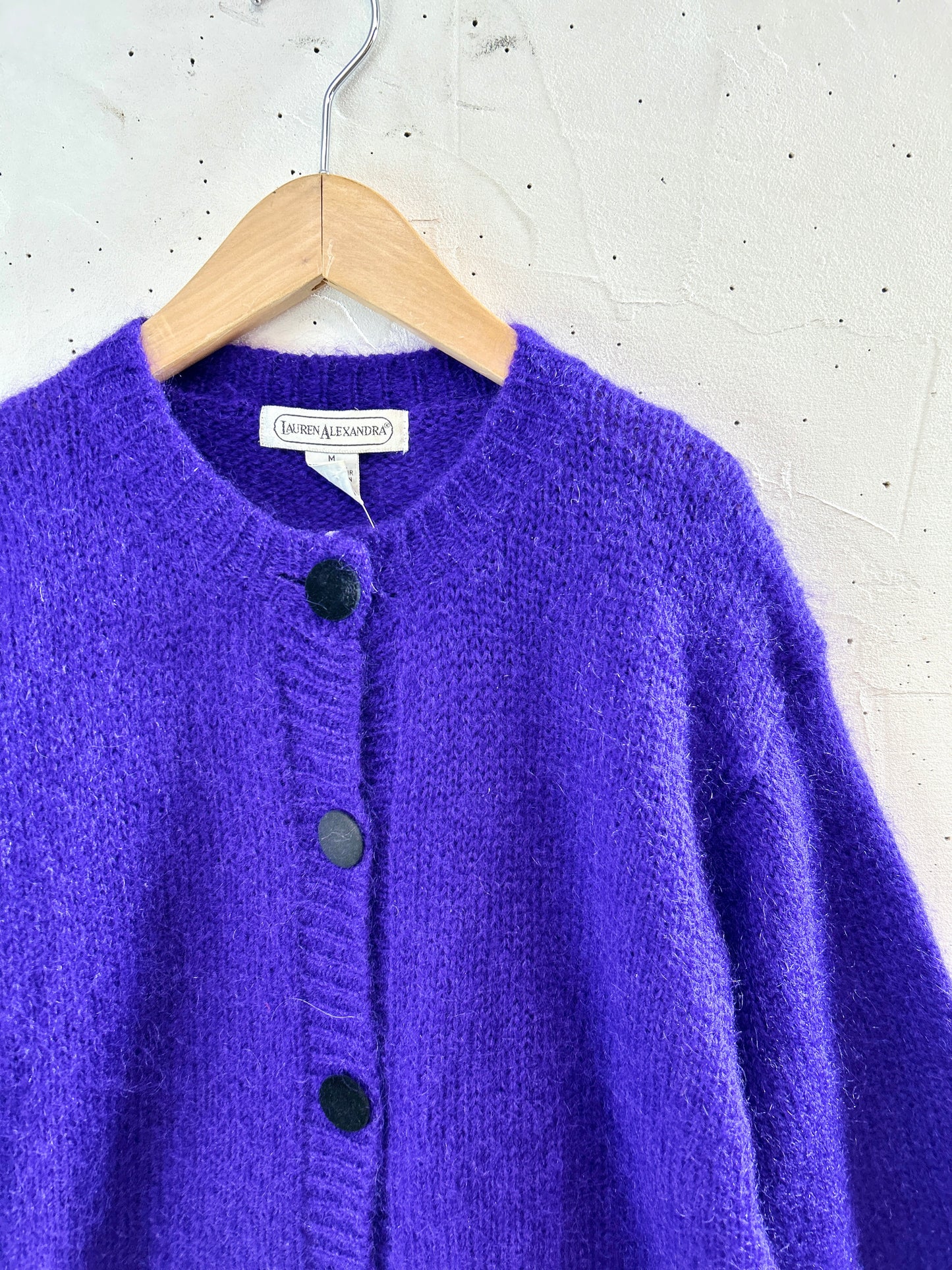 Vintage Mohair Knit Cardigan [K30840]