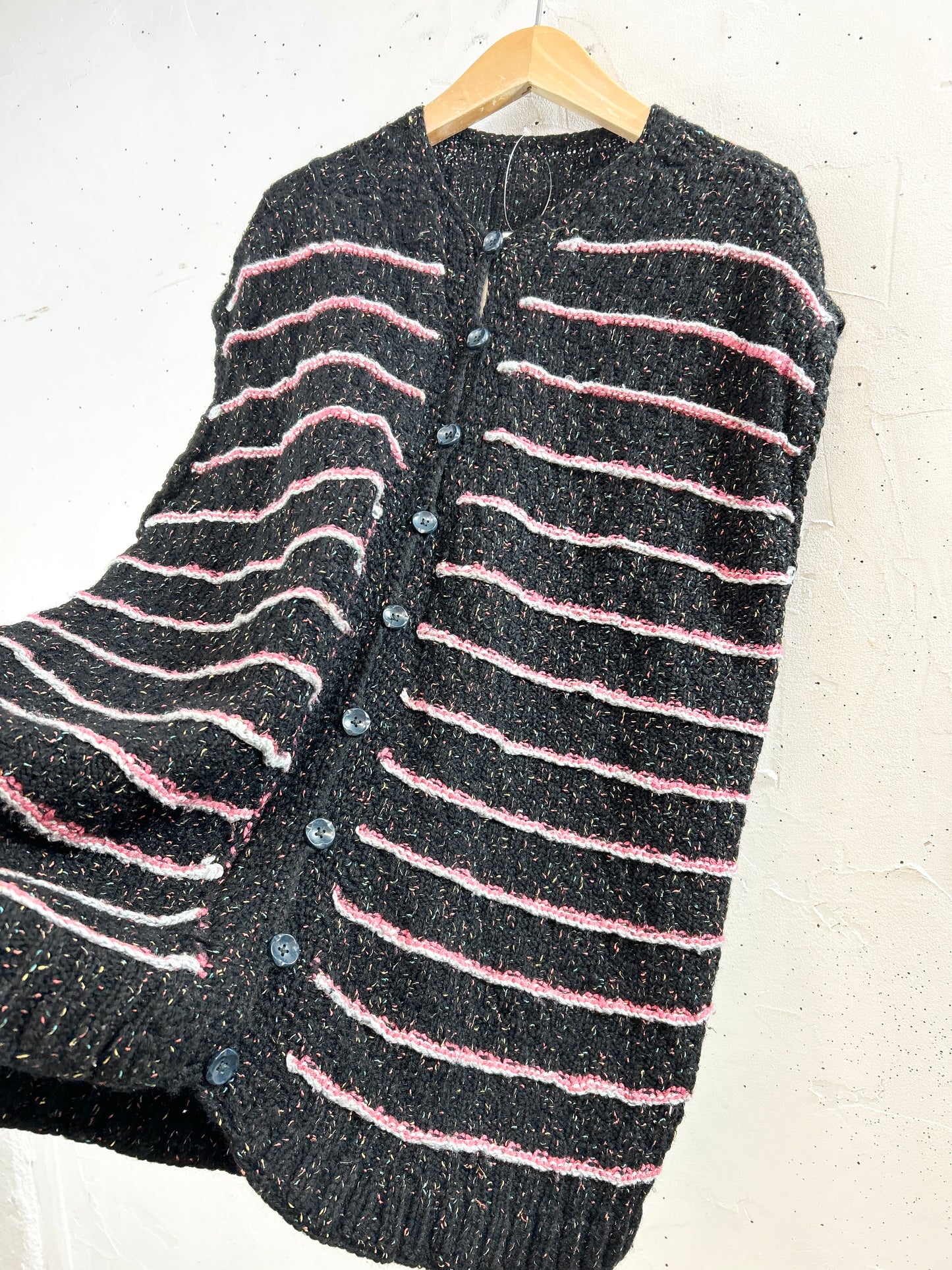 Vintage Knit Vest [L30953]
