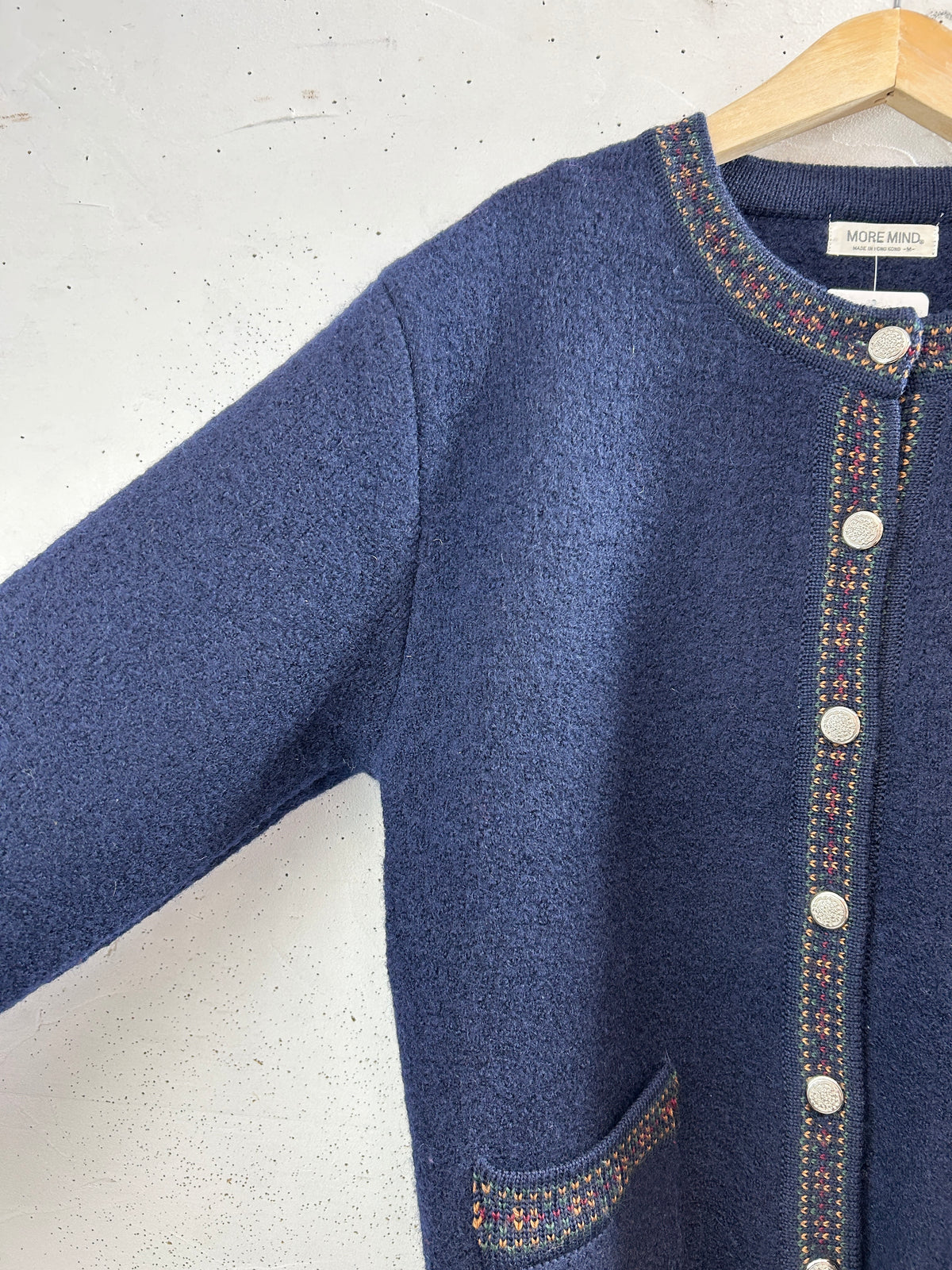 Vintage Knit Cardigan [J34107]