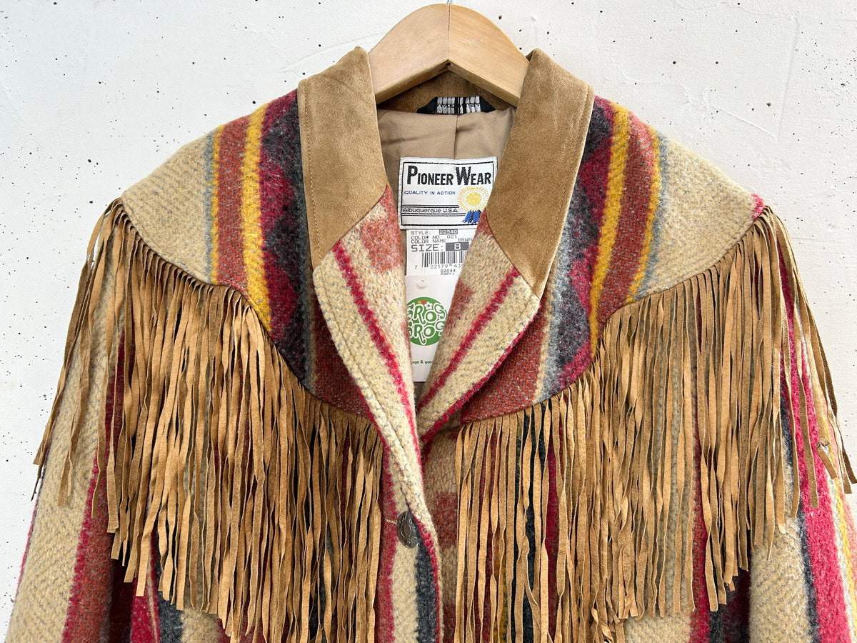 Vintage Fringe Jacket 〜Pioneer Wear〜 [I33941]
