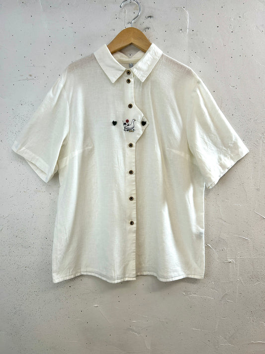 Vintage Tyrol Blouse [I33731]