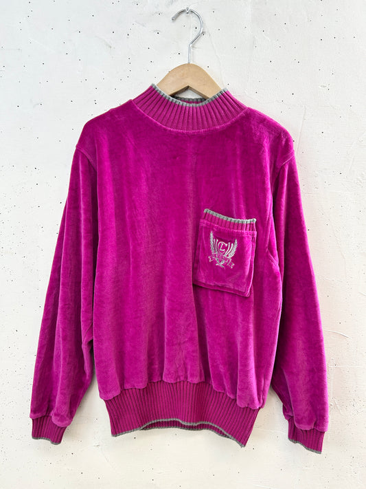 Vintage Velour Tops [J30399]