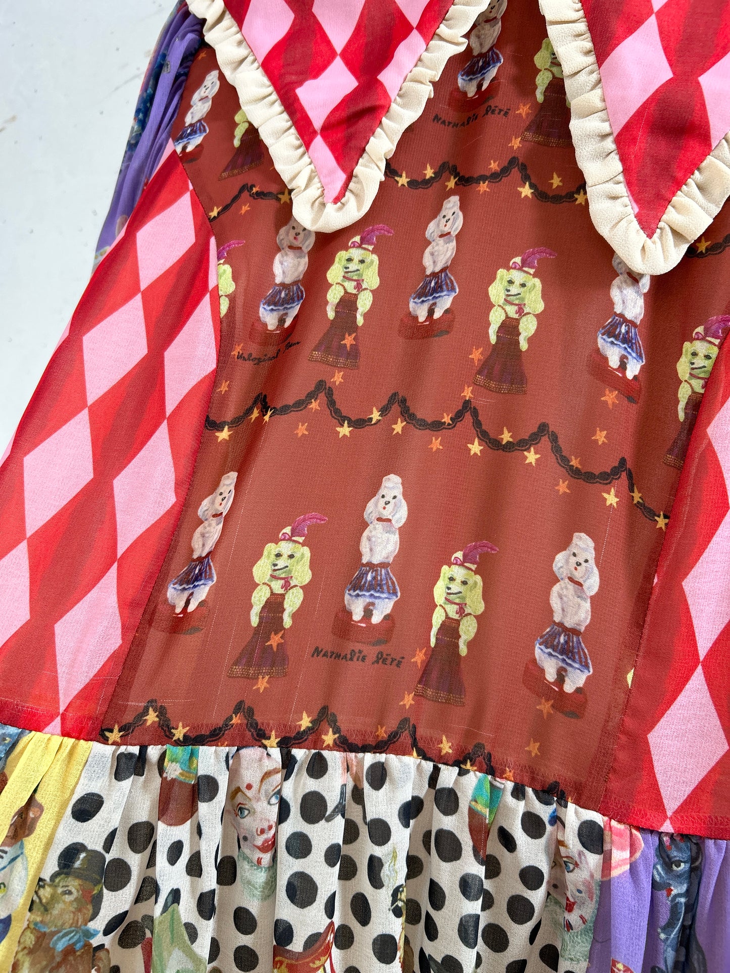 Vintage Dress 〜Nathalie Lete×UNLOGICAL POEM〜 [F32804]