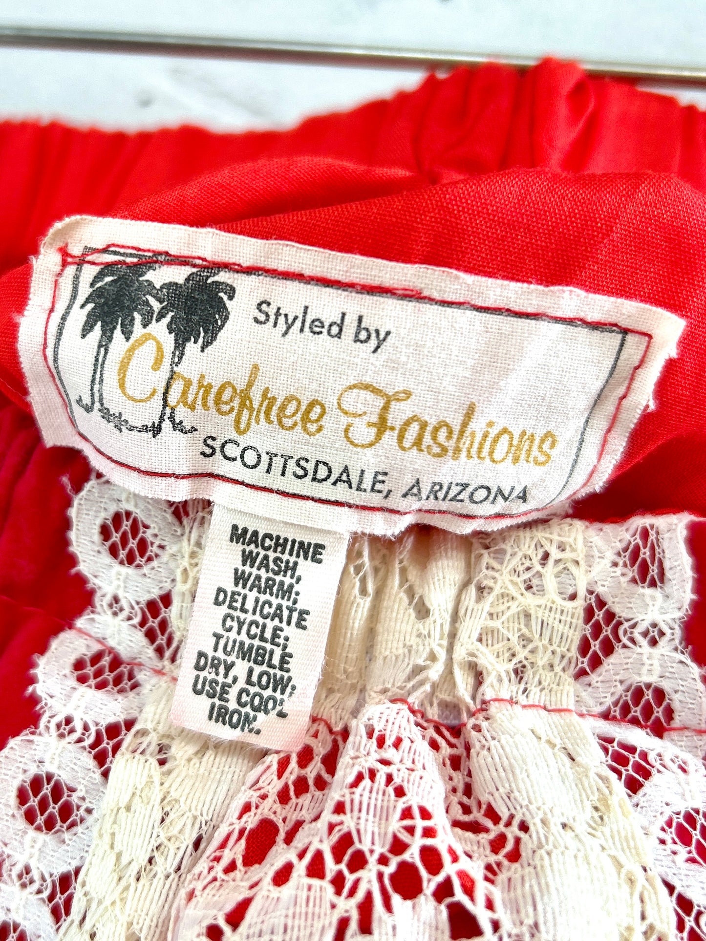 ’70s Velour Skirt 〜carefree fashions〜 [B31621]