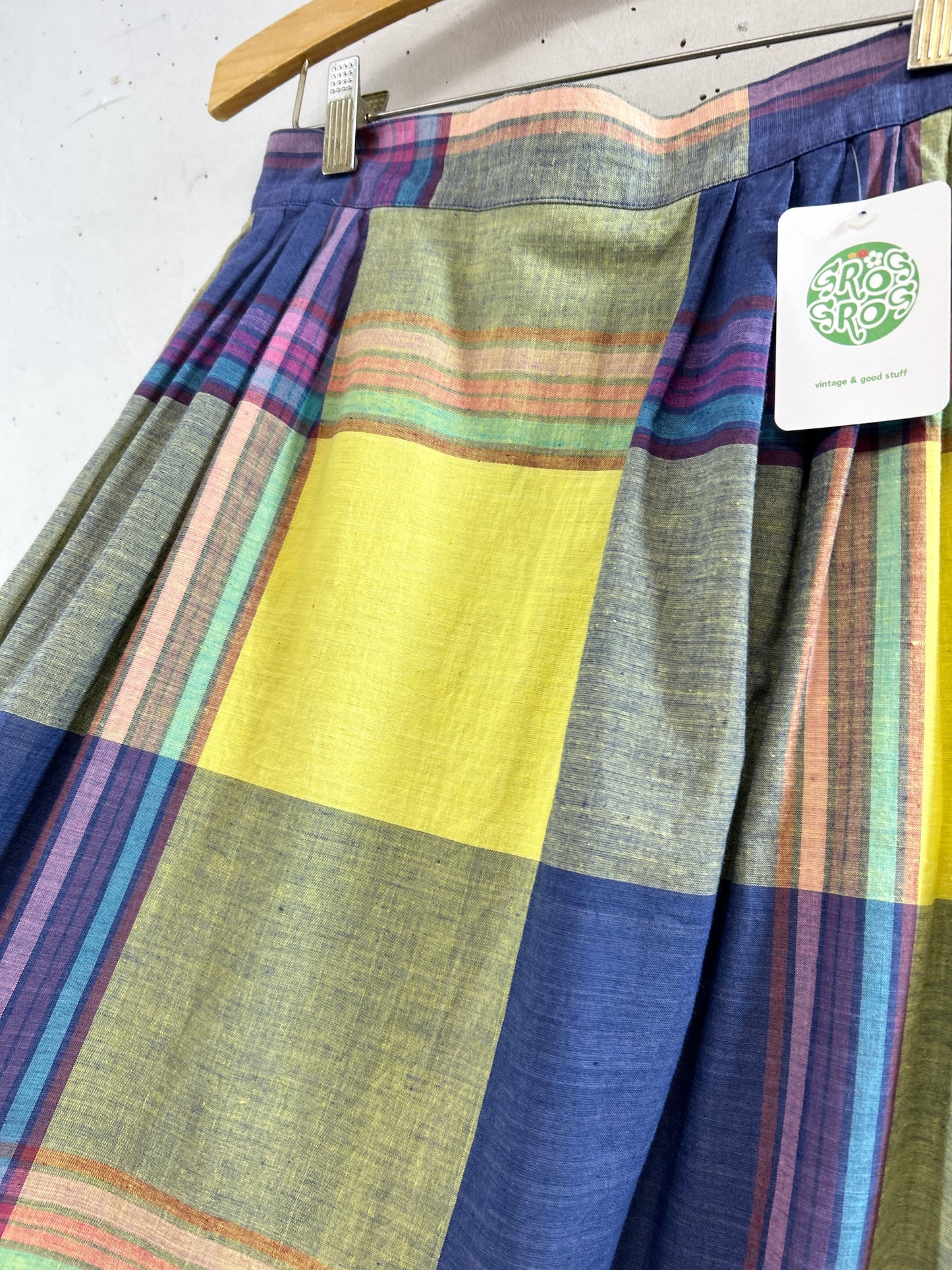 Vintage Check Skirt [B31481]