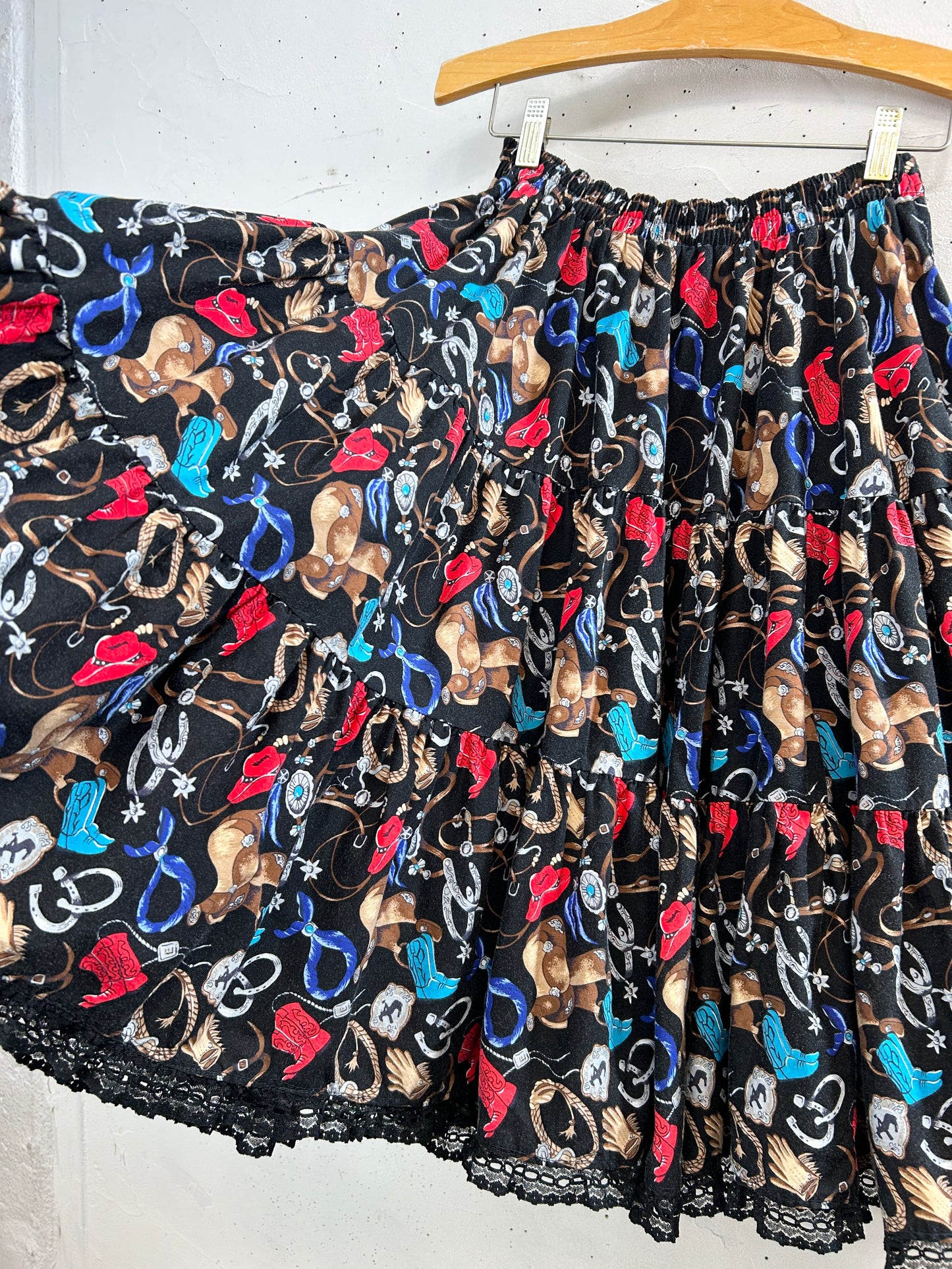 Vintage Tiered Skirt [E32521]