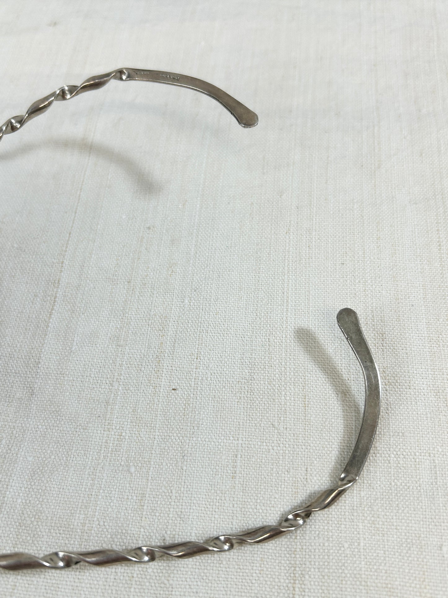 Vintage Silver Choker [I30219]