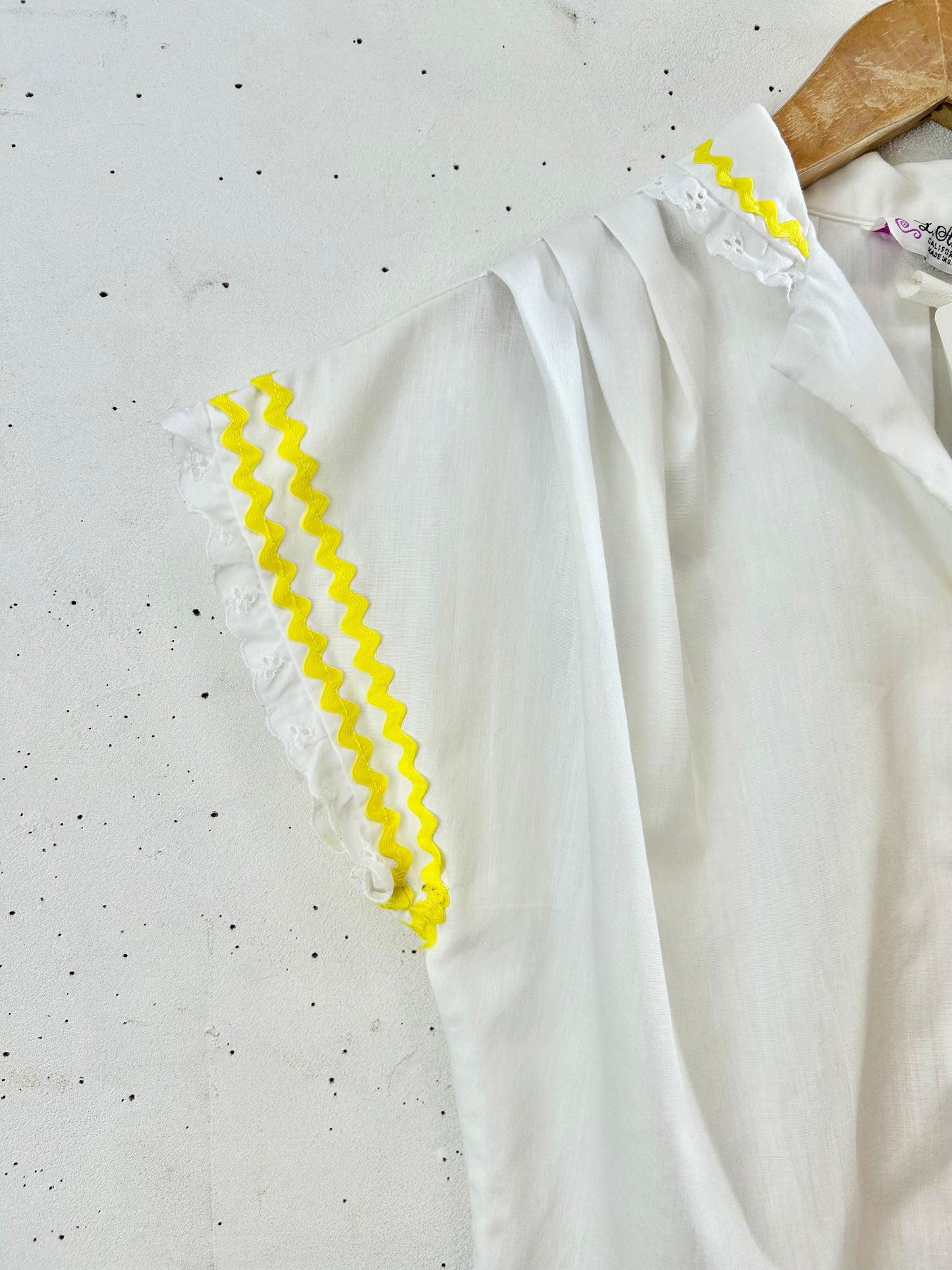 Vintage Blouse MADE IN USA [G30663]