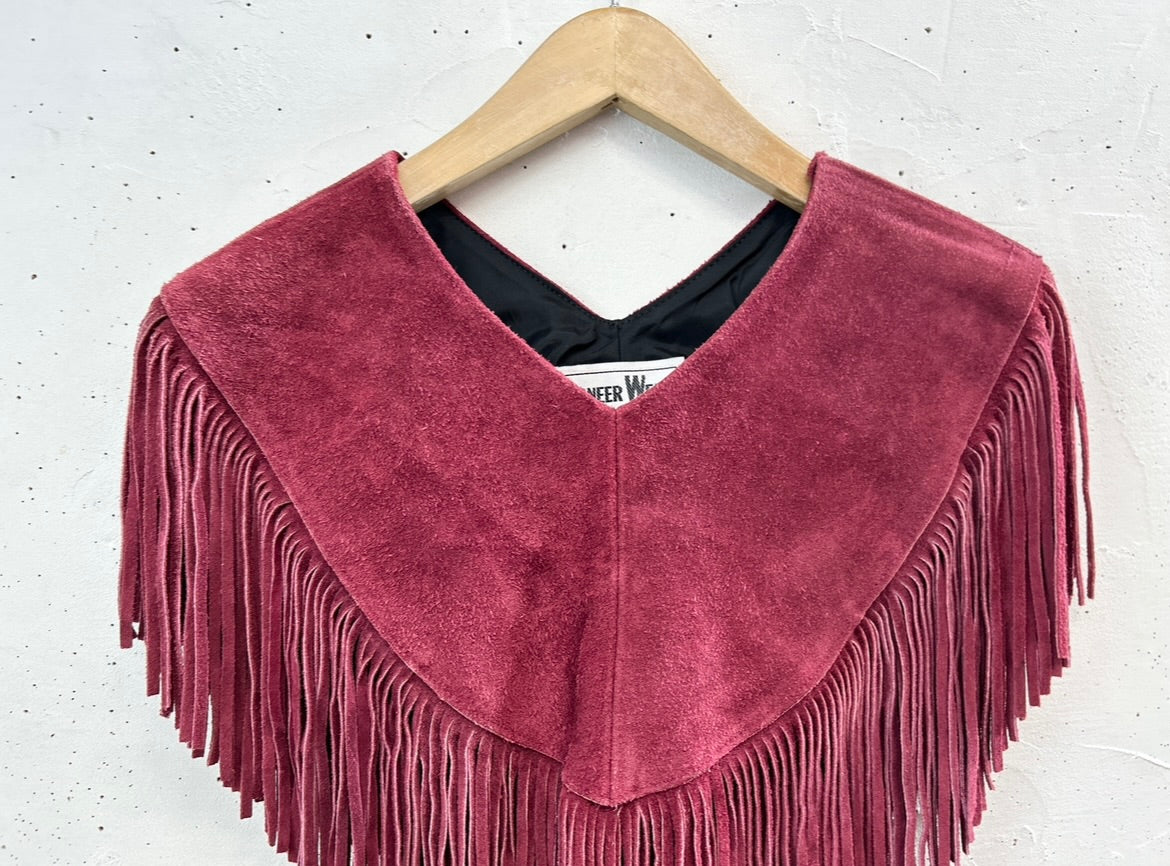 Vintage Leather Detachable Collar 〜Pioneer Wear〜 [C31983]