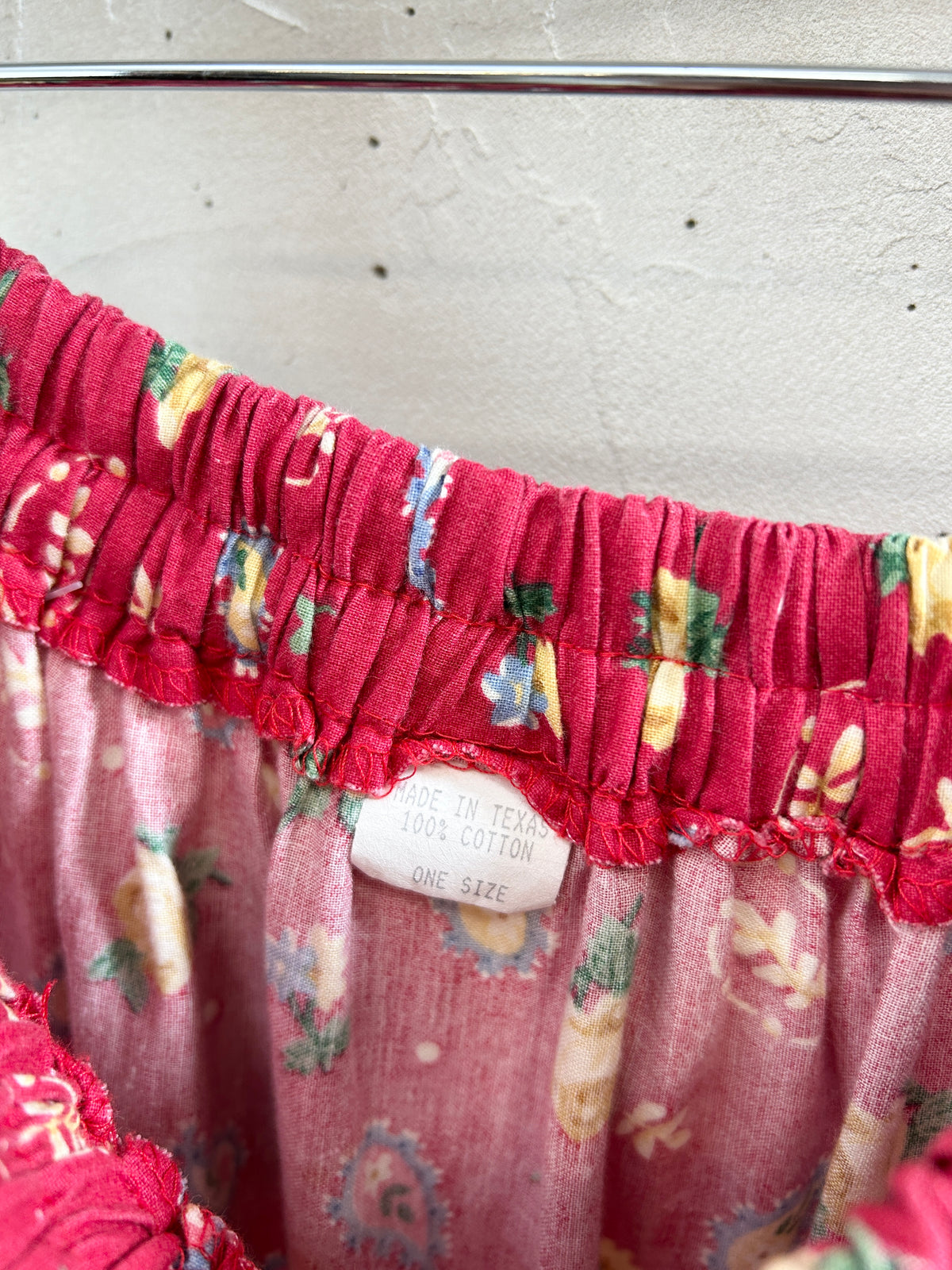 Vintage Tiered Skirt 〜MADE IN TEXAS〜 [I33817]