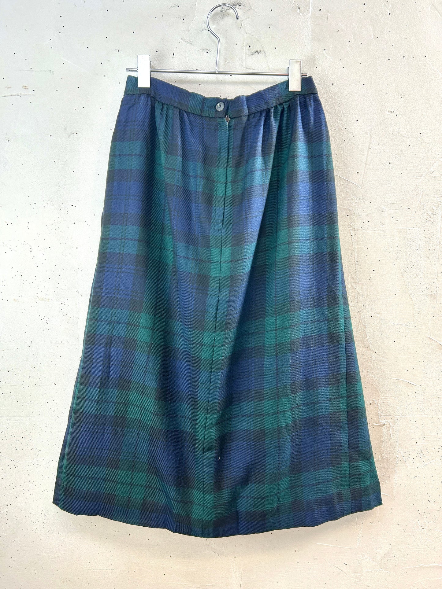 Vintage Plaid Skirt [I30275]