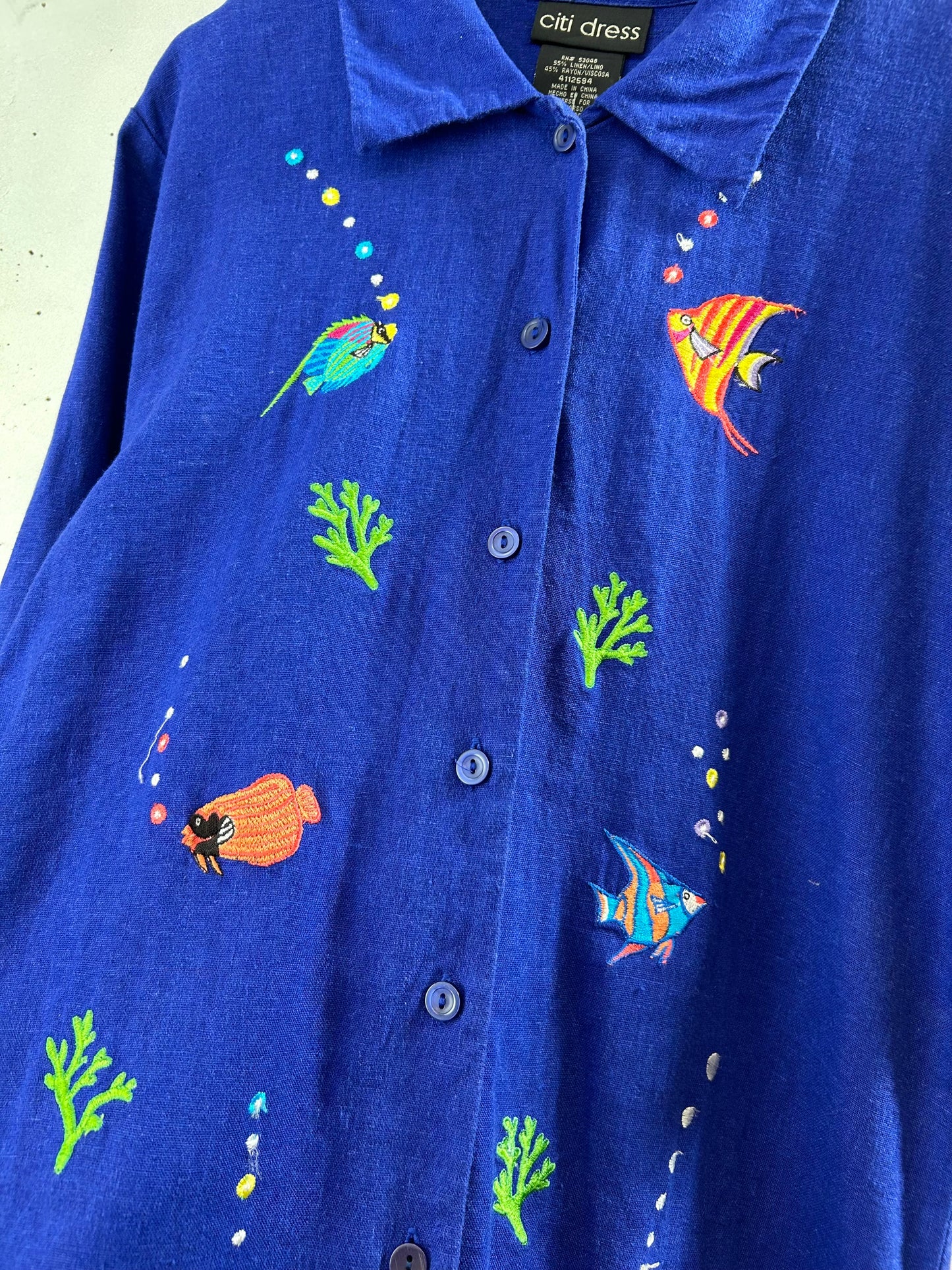 Vintage Embroidery Shirt [G30635]