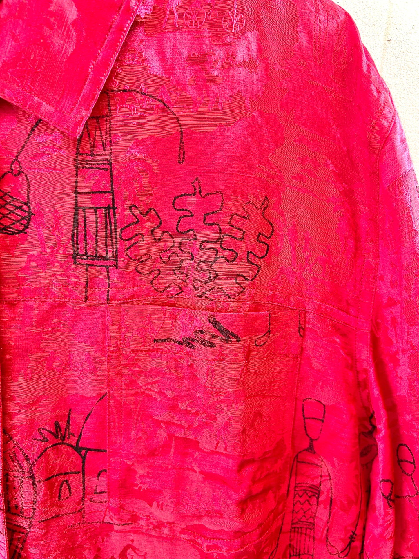 Vintage CHICO'S Silk Shirt [H30961]