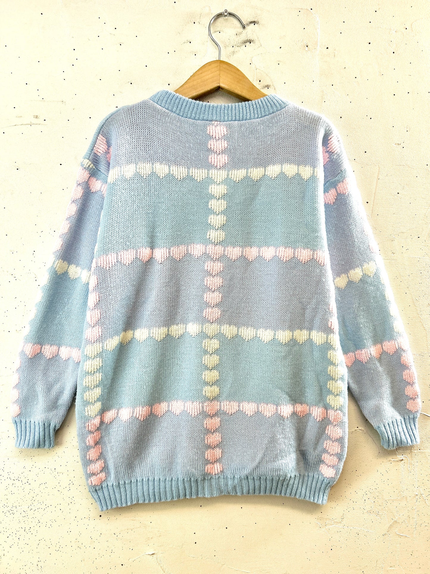 Vintage Fancy Knit Sweater 〜MADE IN USA〜 [K30790]