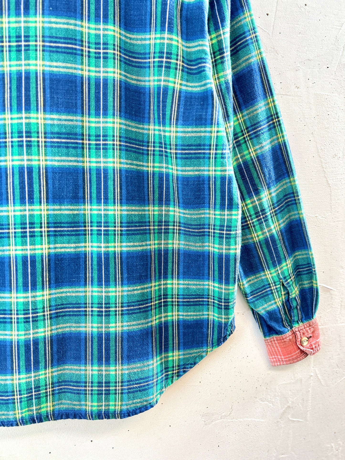 Vintage Plaid Shirt  [K30801]