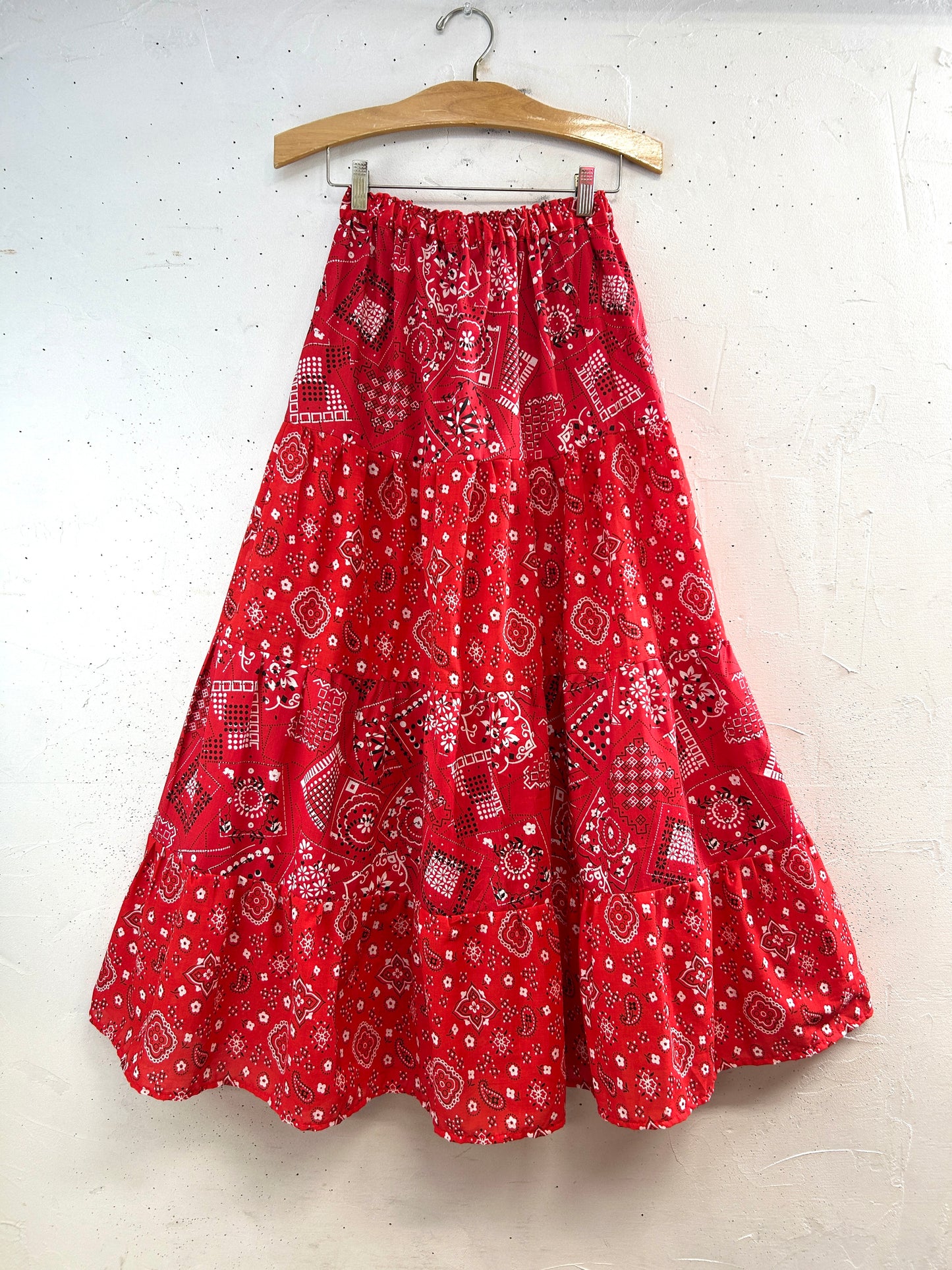 Vintage Tiered Skirt [D32250]