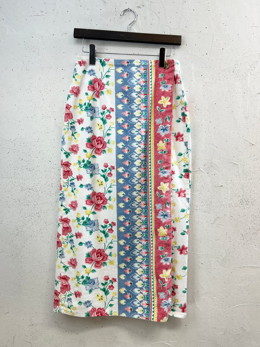 Vintage Wrap Skirt [F32715]