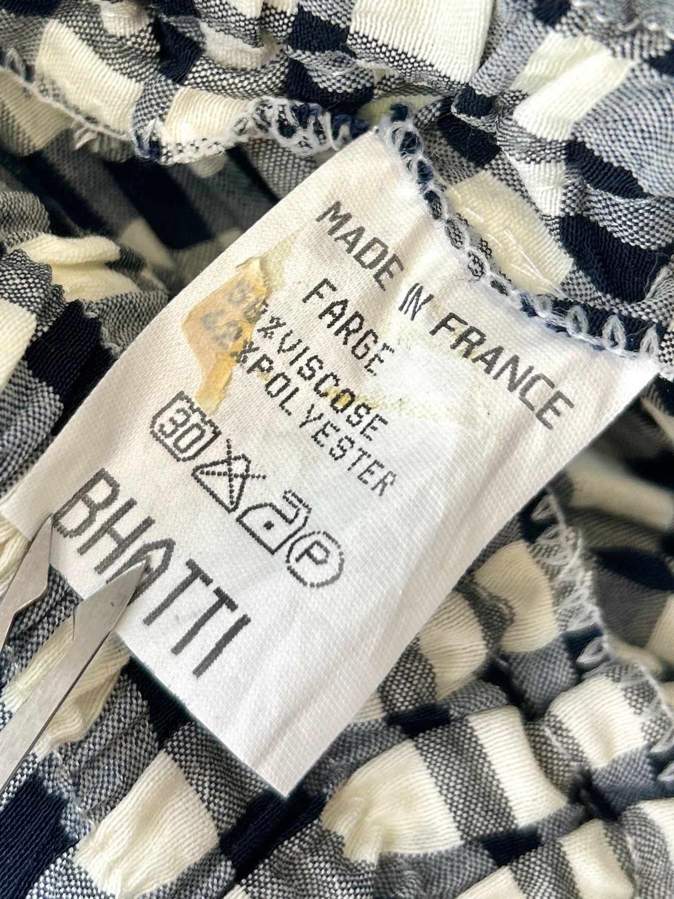 Vintage Tiered Skirt MADE IN FRANCE [K30715]