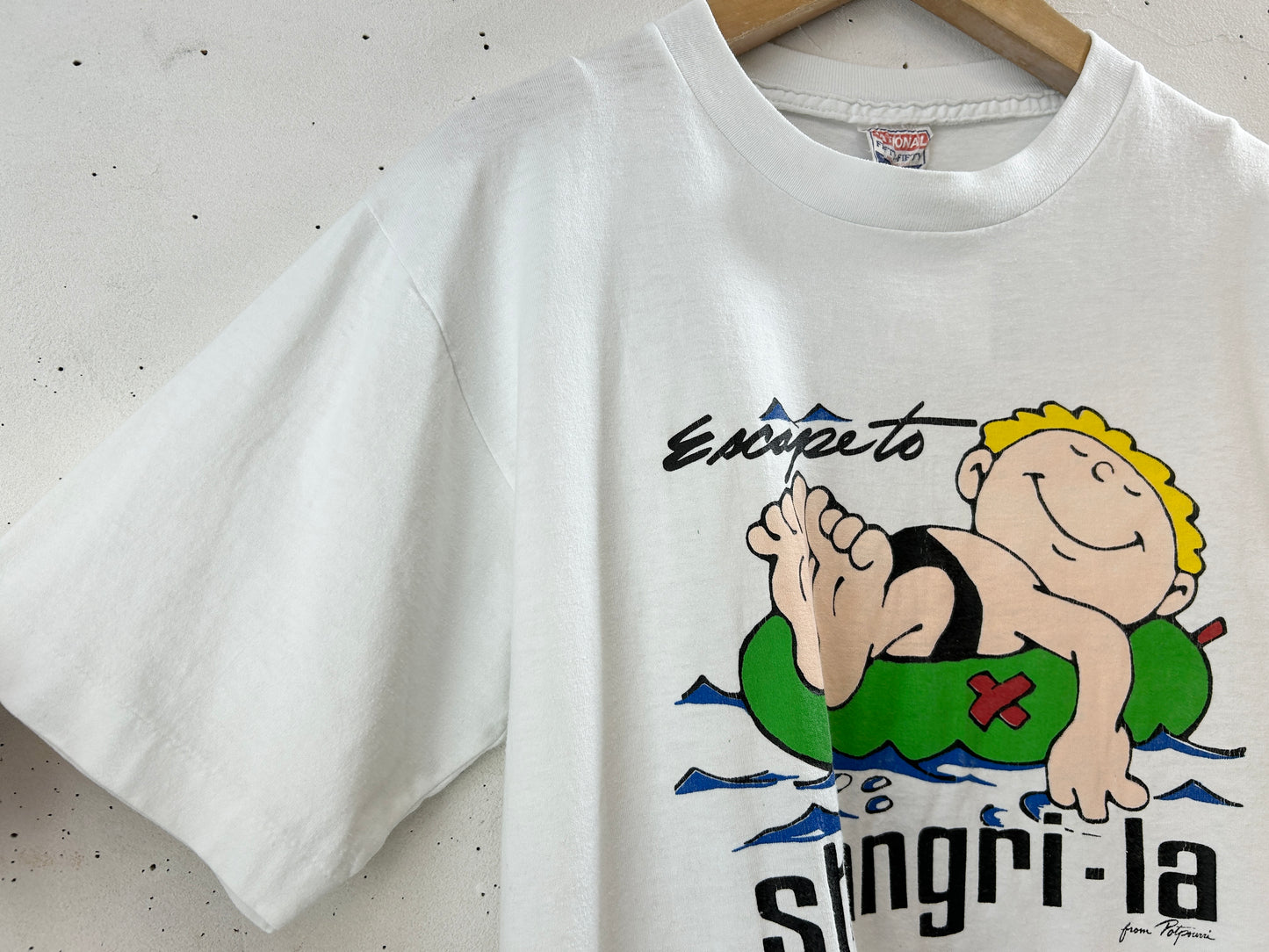 Vintage T SHIRT Shangri La  [H30794]