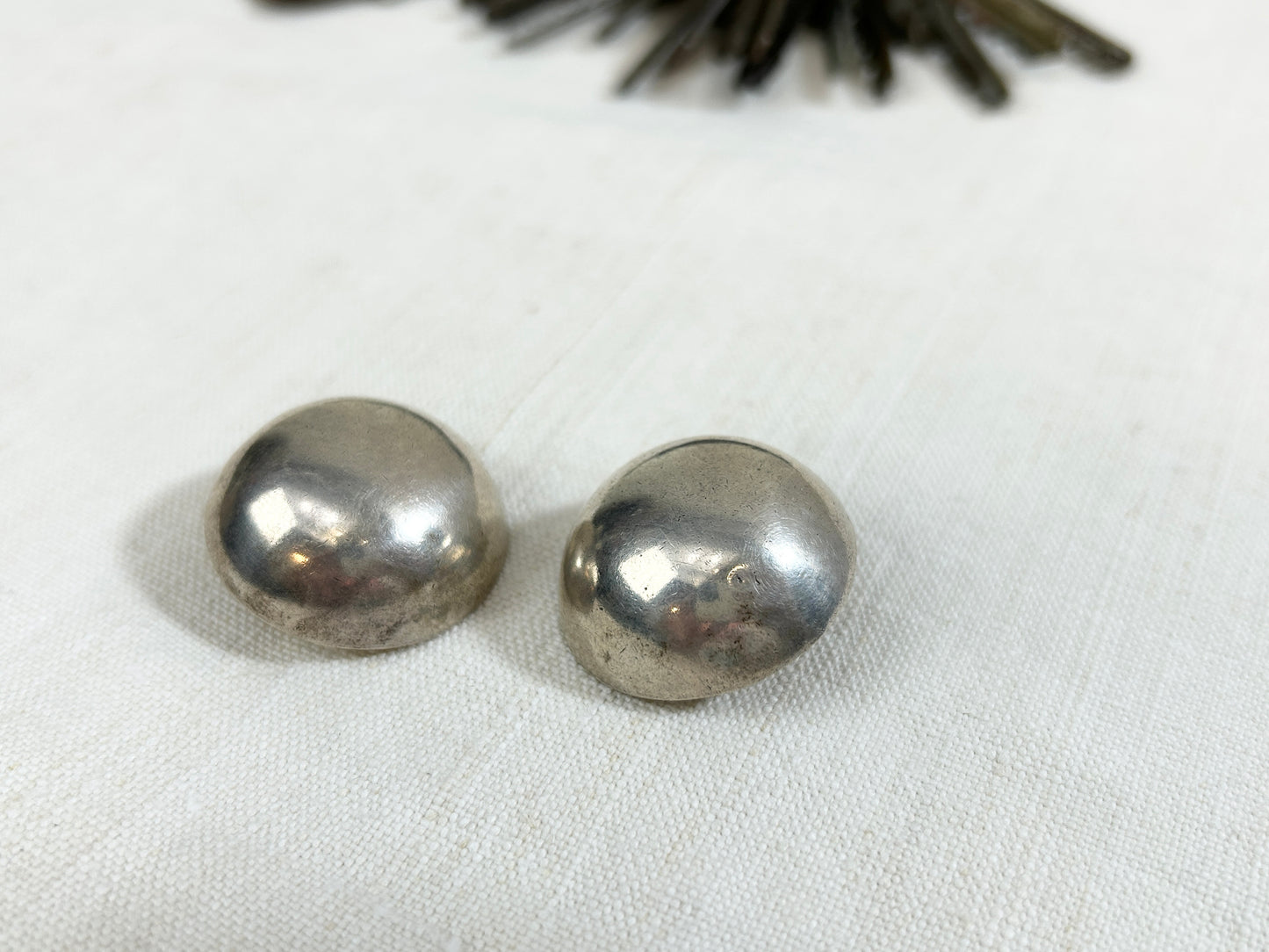 Vintage 925 Silver Earrings MADE IN MEXICO [I30260］