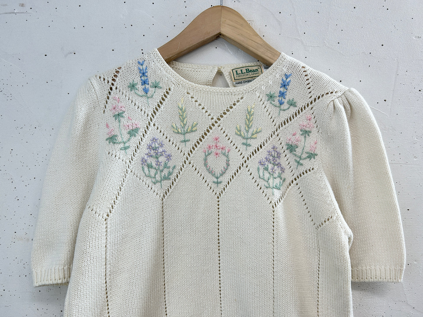 Vintage Cotton Knit 〜L.L.BEAN〜 [E32406]