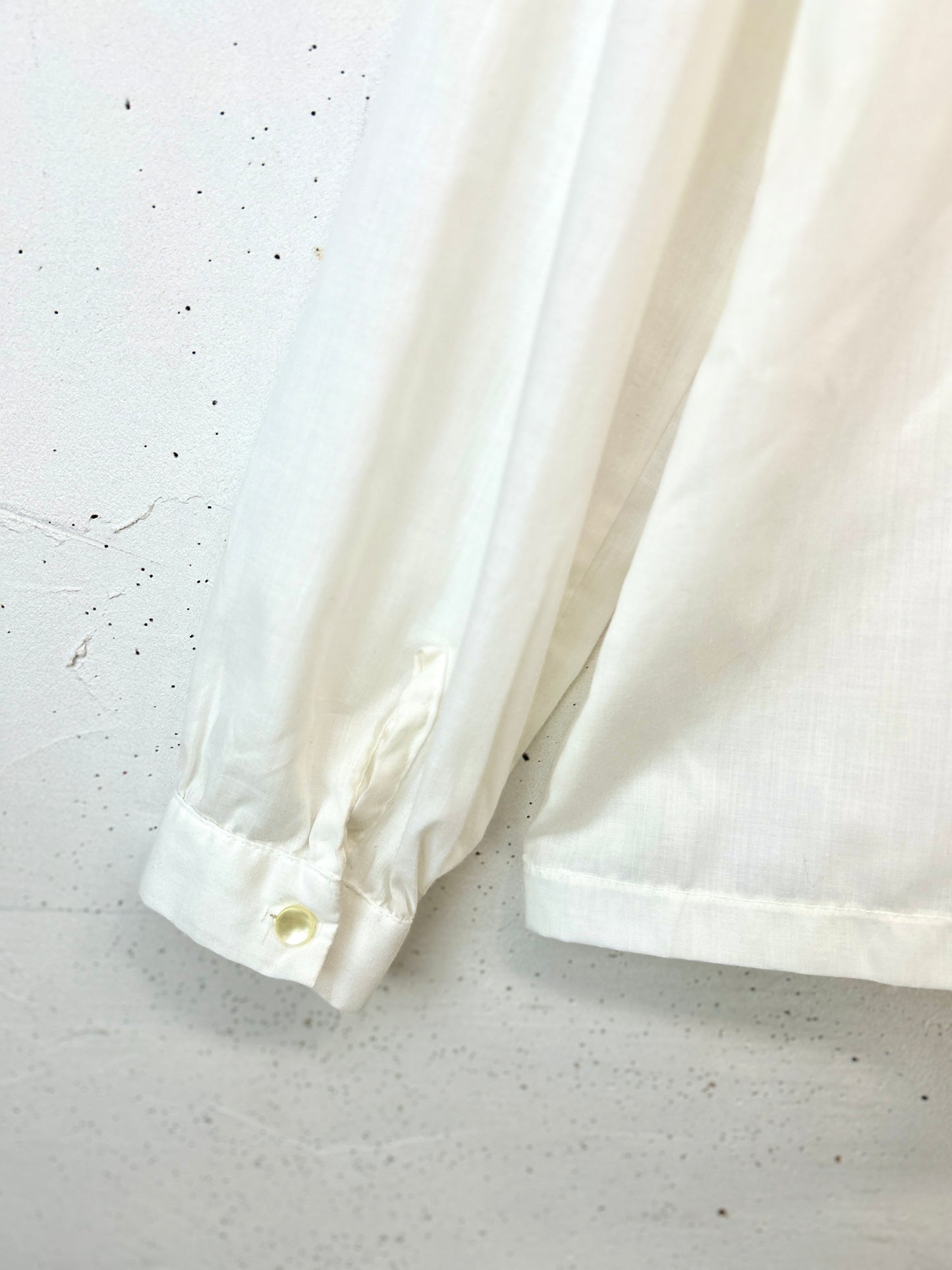 Vintage White Blouse [B31686]