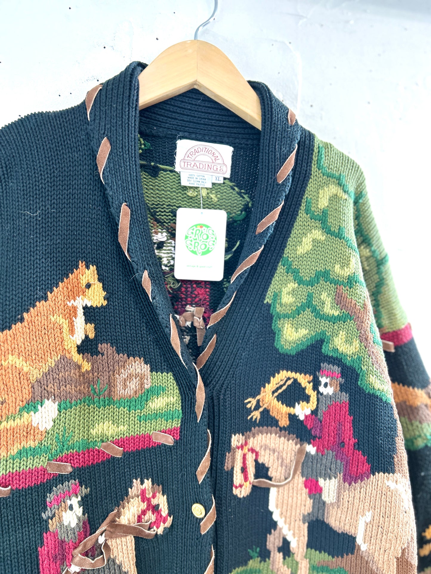 Vintage Knit Cardigan [A31312]