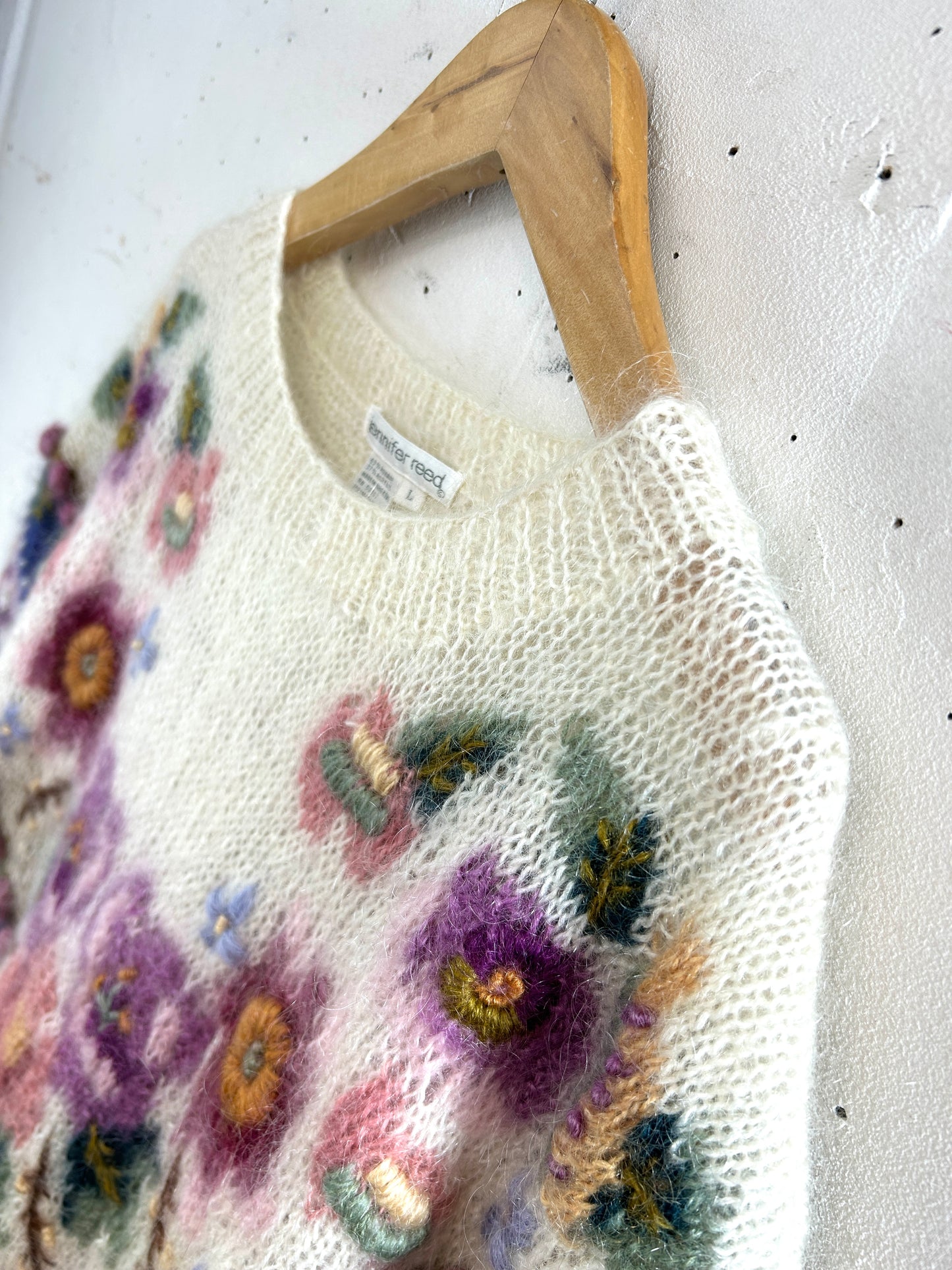 Vintage Mohair Knit Sweater [A31313]