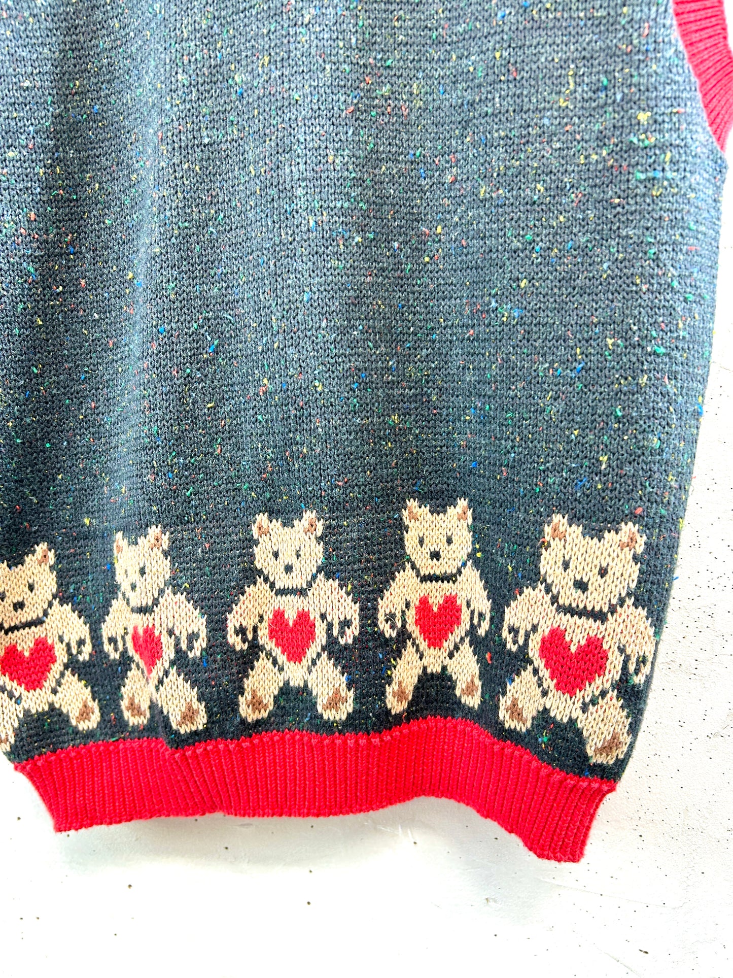 Vintage Knit Vest [B31669]