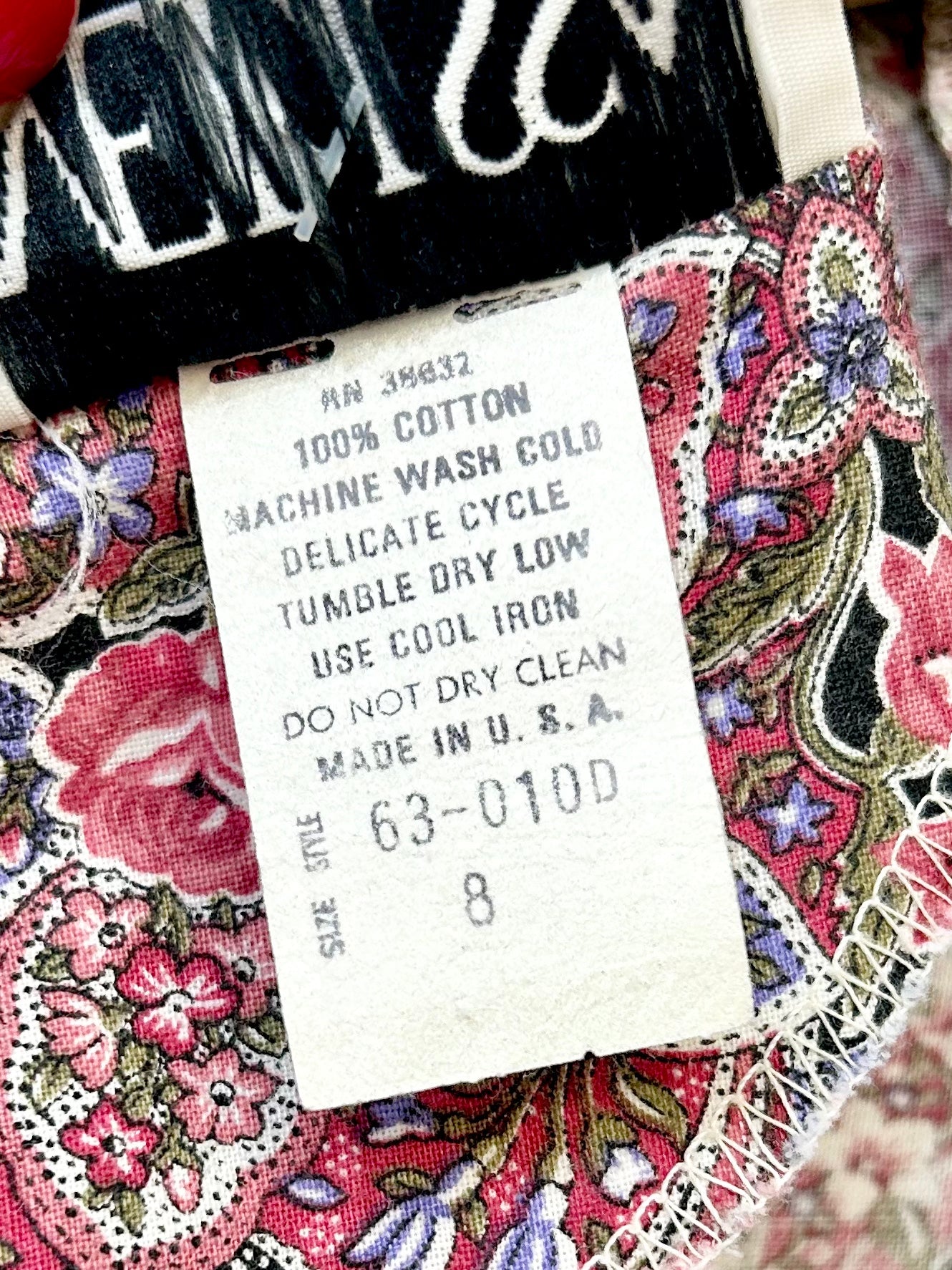 Vintage Big Collar Cotton Dress [H24781]