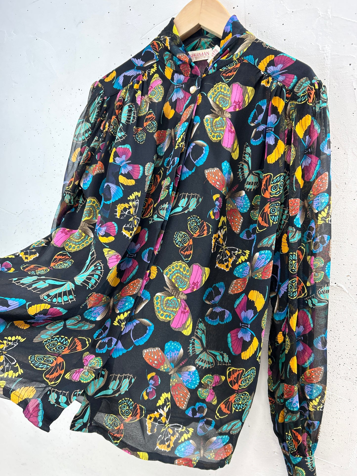 Vintage Silk Blouse [B31644]