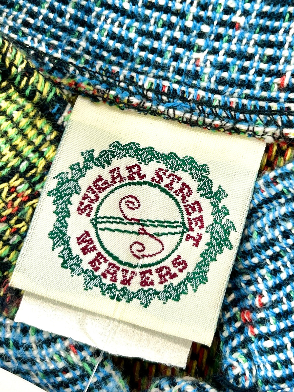 Vintage Rug Jacket 〜SUGAR STREET WEAVERS〜 MADE IN USA [L30977]