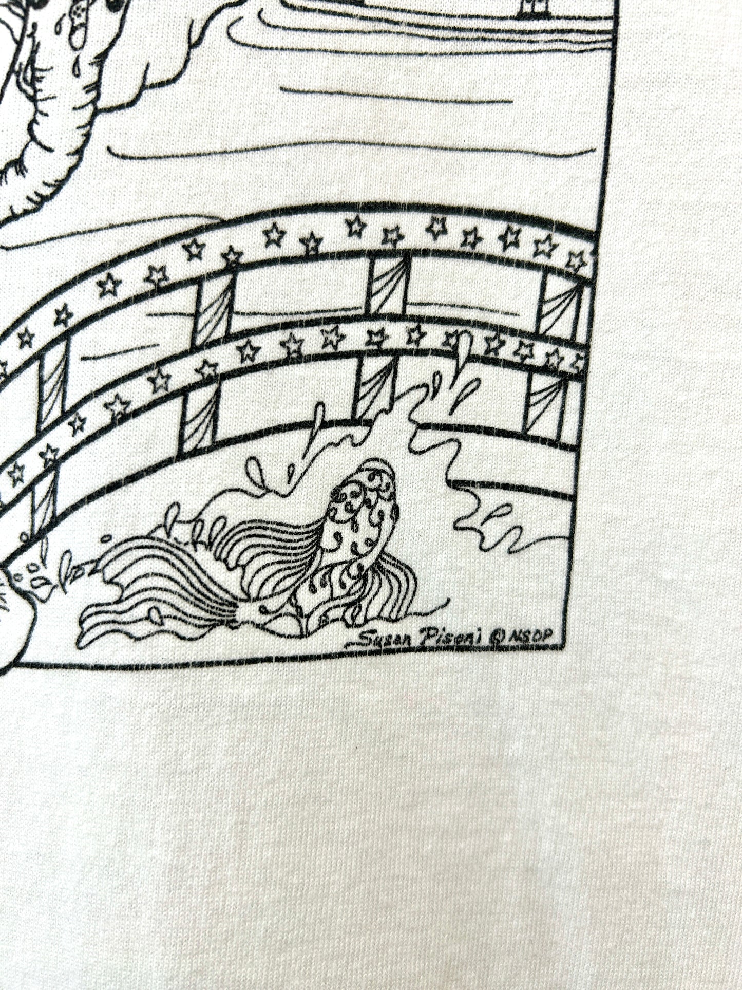 '90s Vintage T-Shirt MADE IN USA  [F32864]