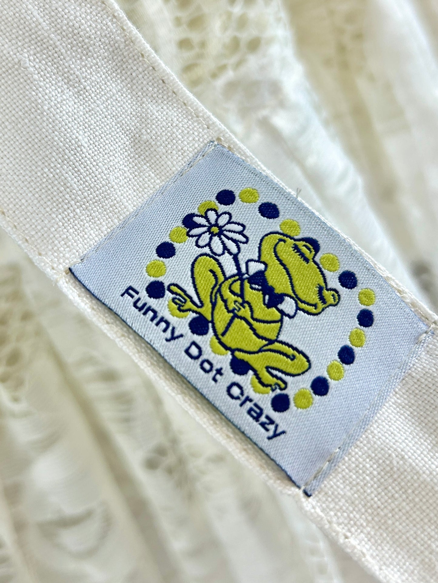 Vintage Apron 〜Funny dot CRAZY〜 [G32977]