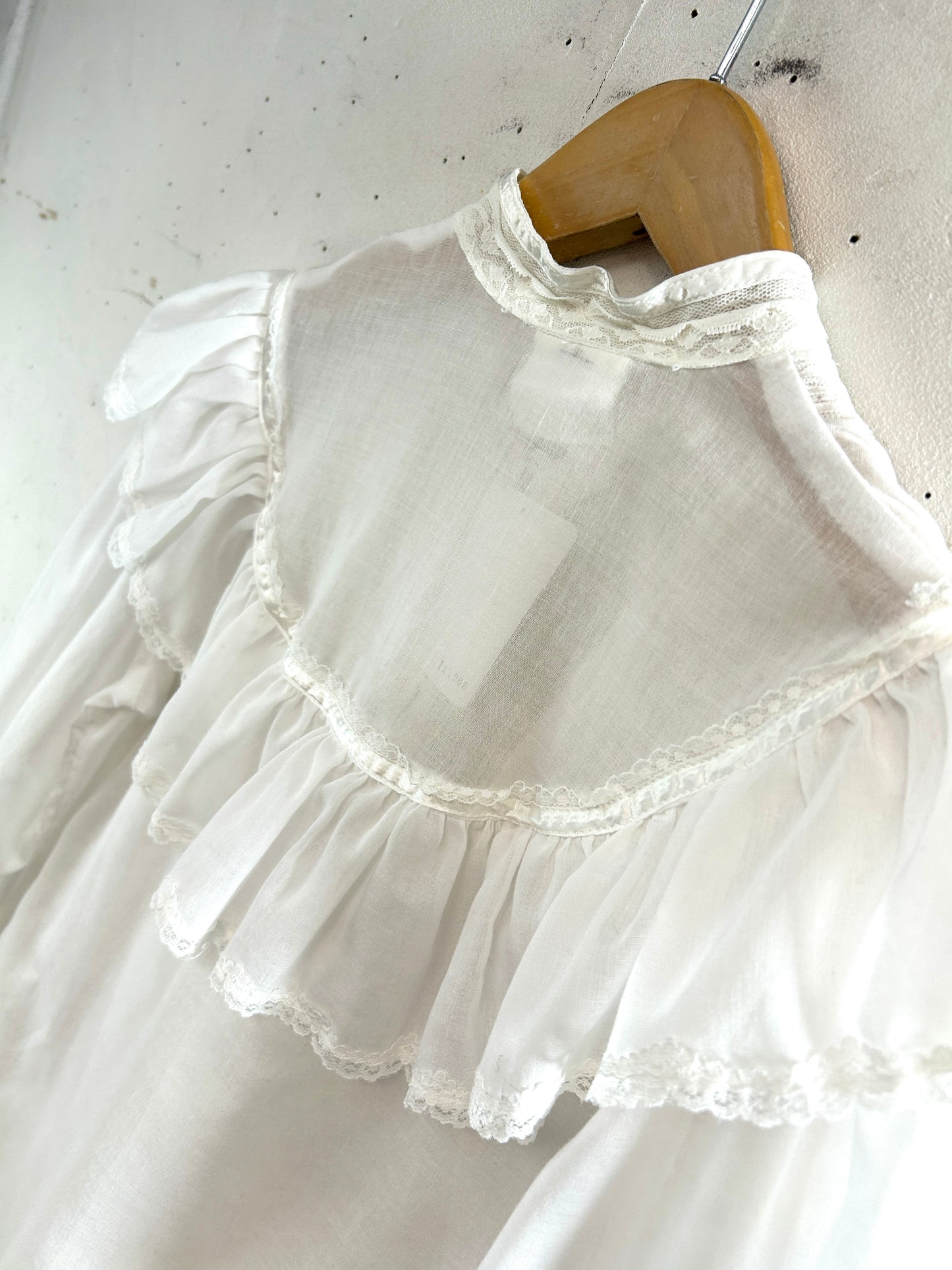'70sVintage White Blouse 〜GUNNIES〜 [A31322]