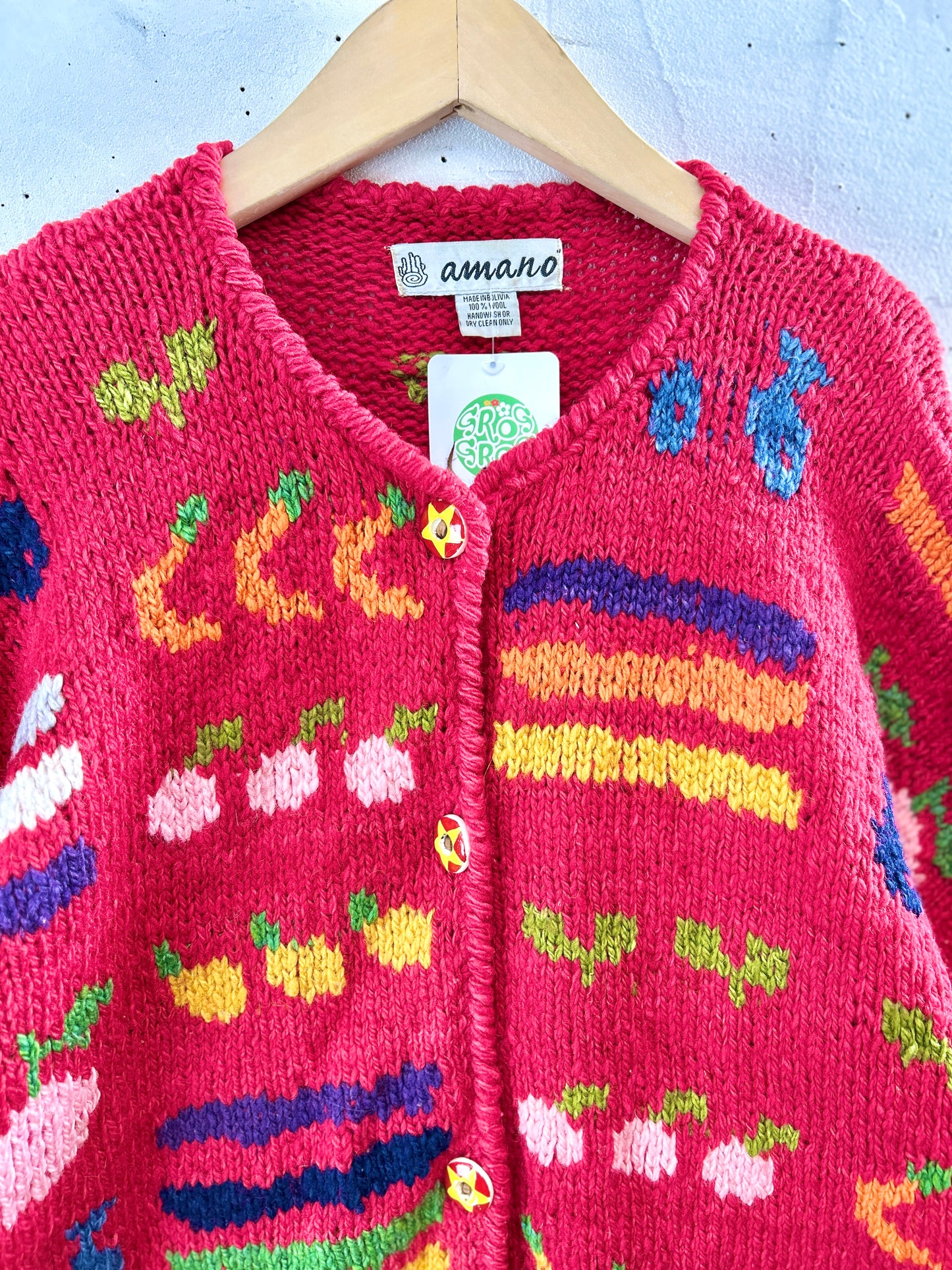 Vintage Knit Cardigan 〜amano〜 [K30910]