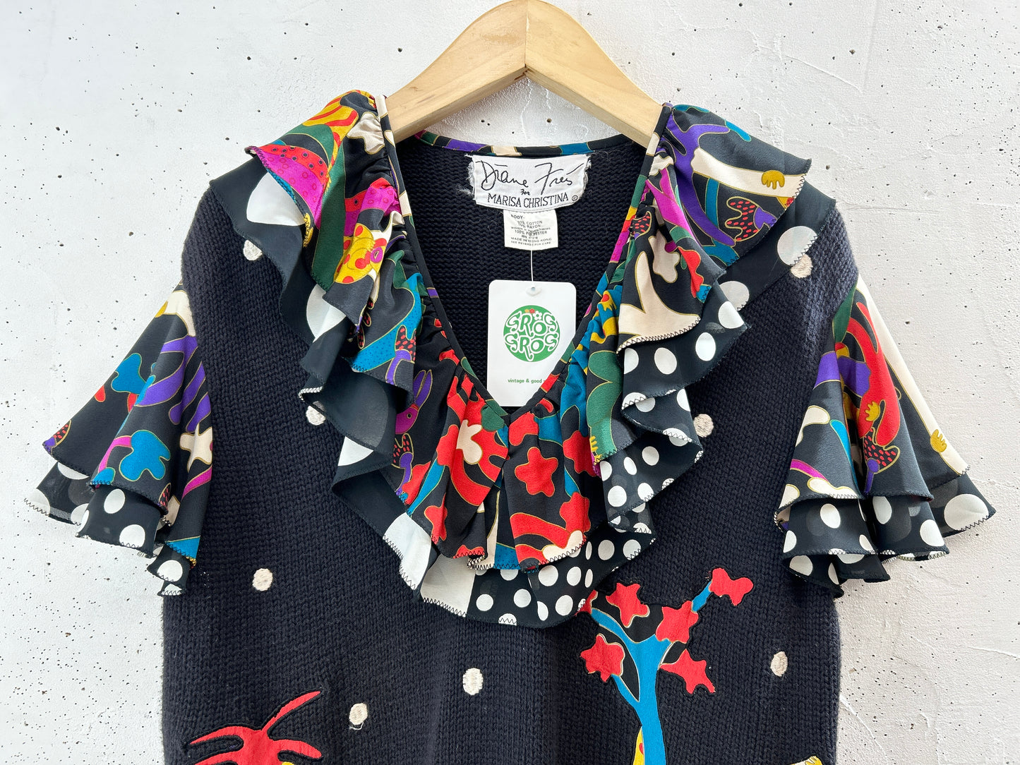 ’80s Vintage Tops 〜Diane Freis〜 [F32854]