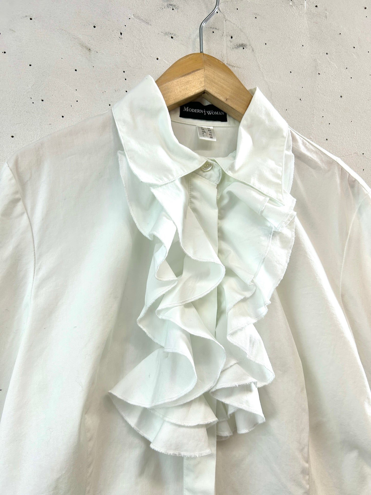 Vintage Frills Shirt [B31698]