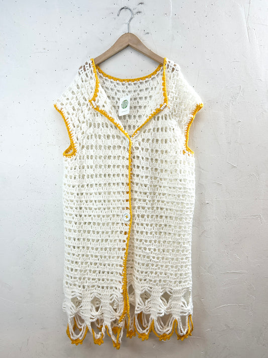 Vintage Knit Vest [J30632]